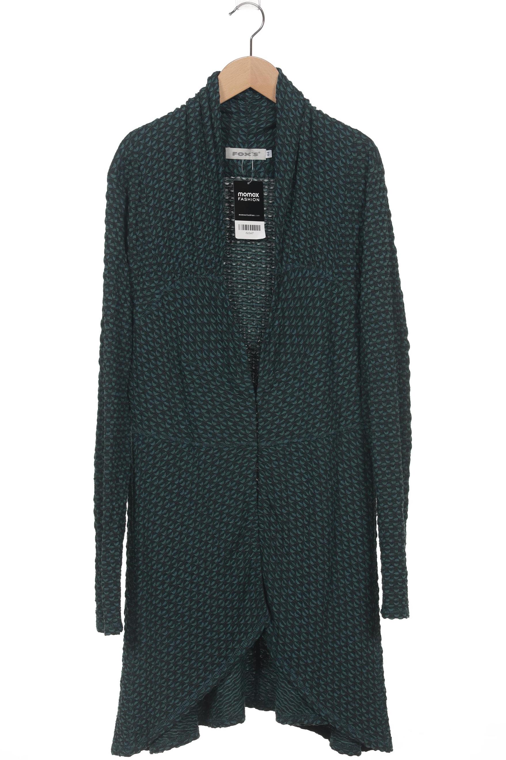 

Foxs Damen Strickjacke, türkis, Gr. 44