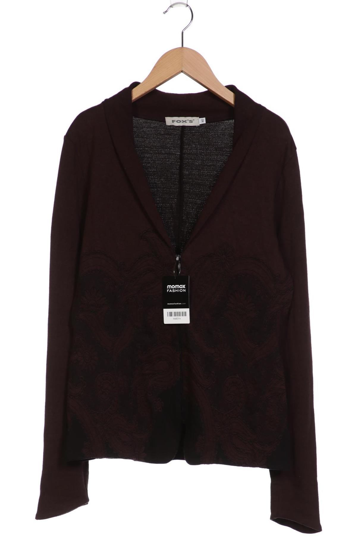 

Foxs Damen Strickjacke, braun, Gr. 40
