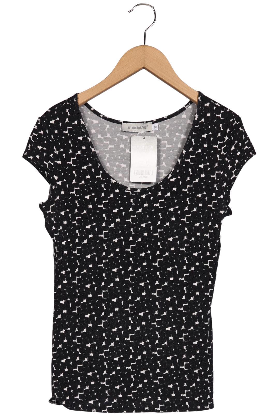 

Foxs Damen T-Shirt, schwarz, Gr. 36