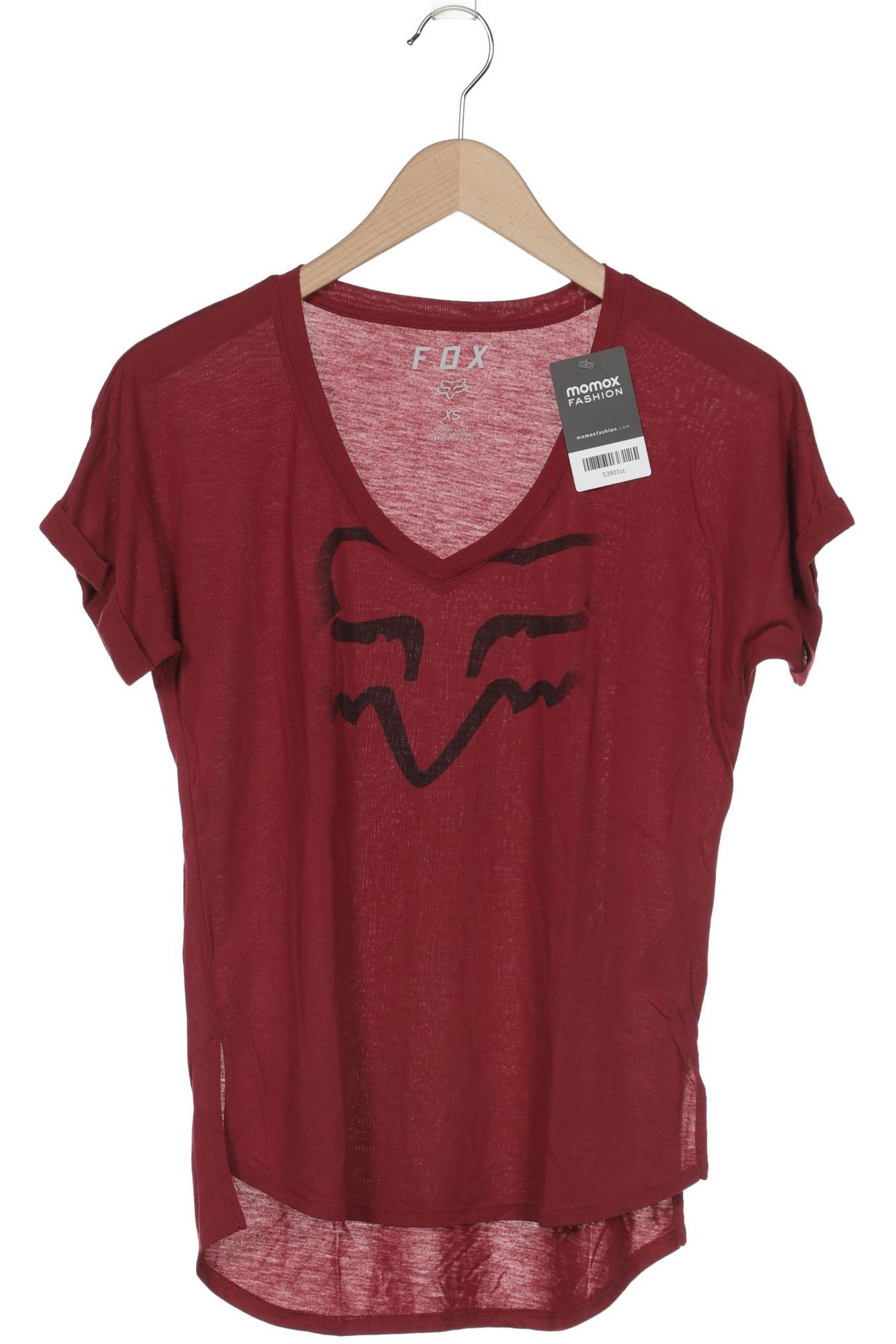 

Foxs Damen T-Shirt, bordeaux, Gr. 34