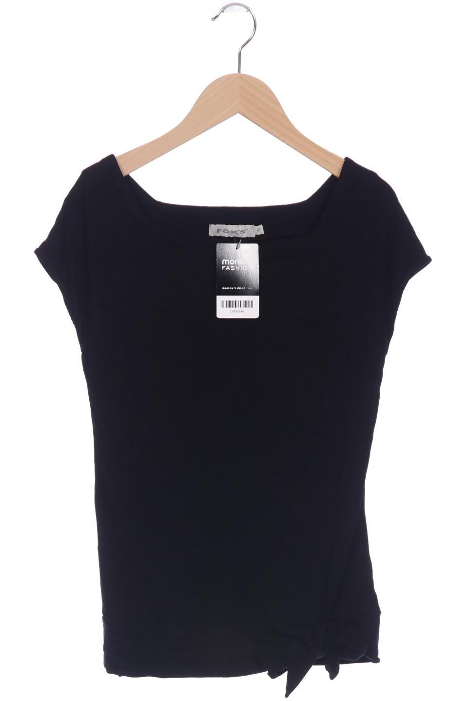 

Foxs Damen T-Shirt, schwarz, Gr. 36