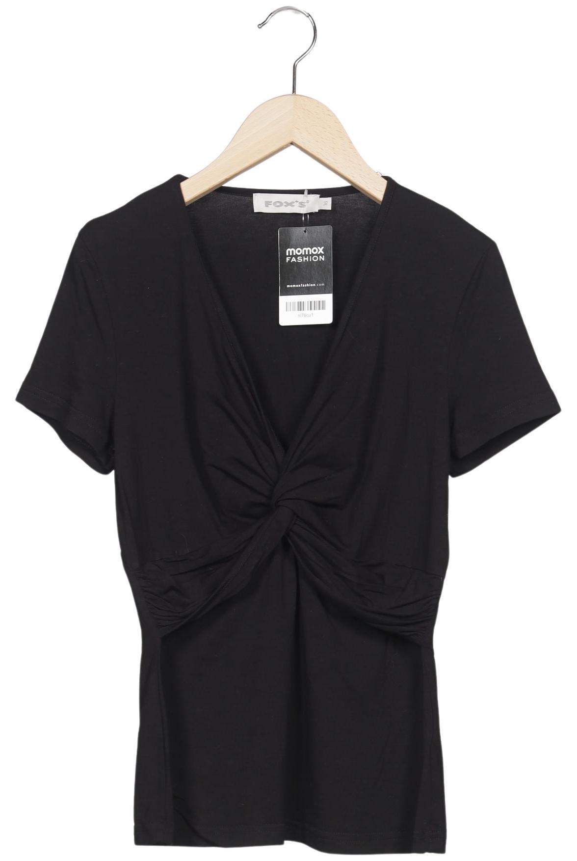

Foxs Damen T-Shirt, schwarz, Gr. 36