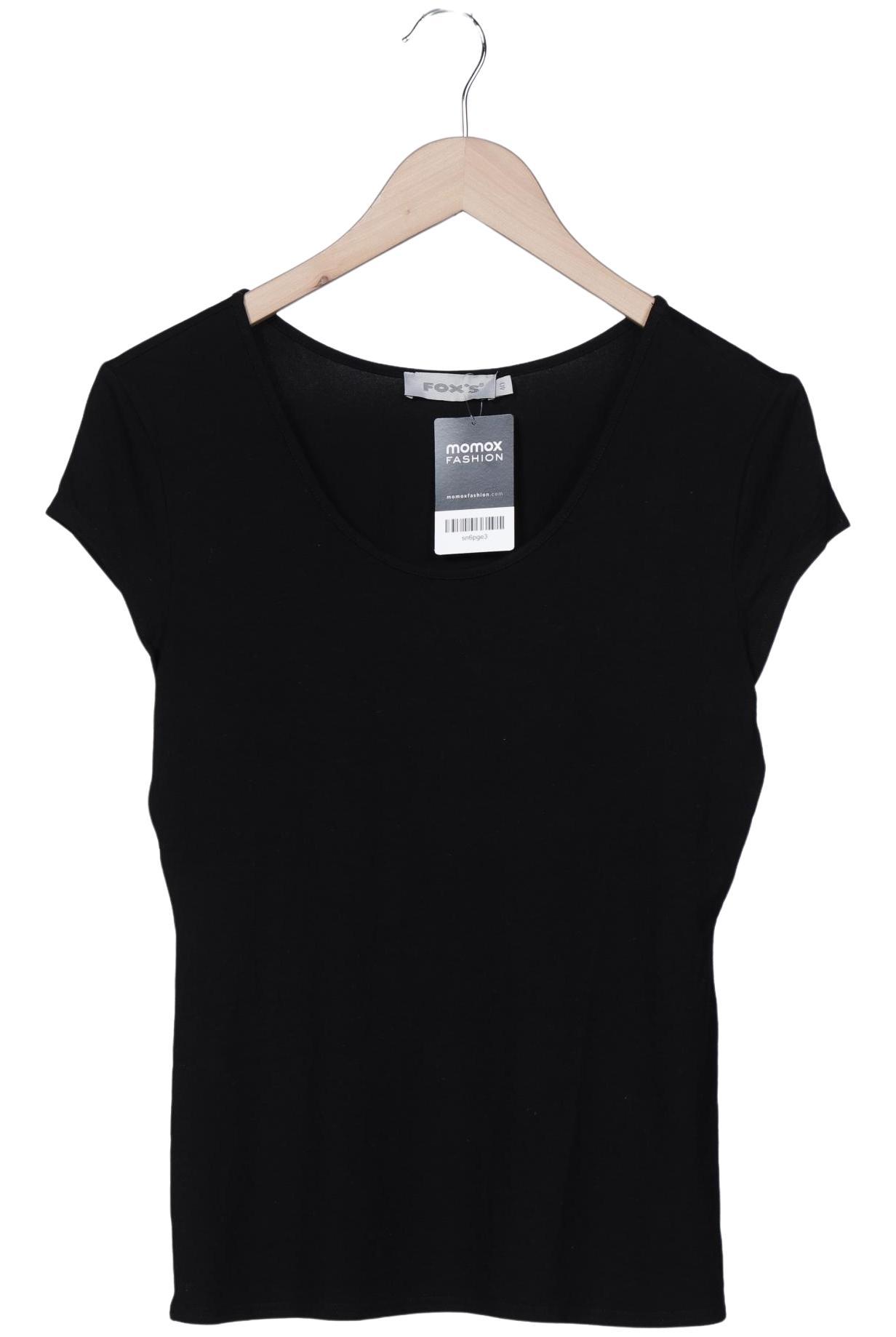 

Foxs Damen T-Shirt, schwarz, Gr. 40