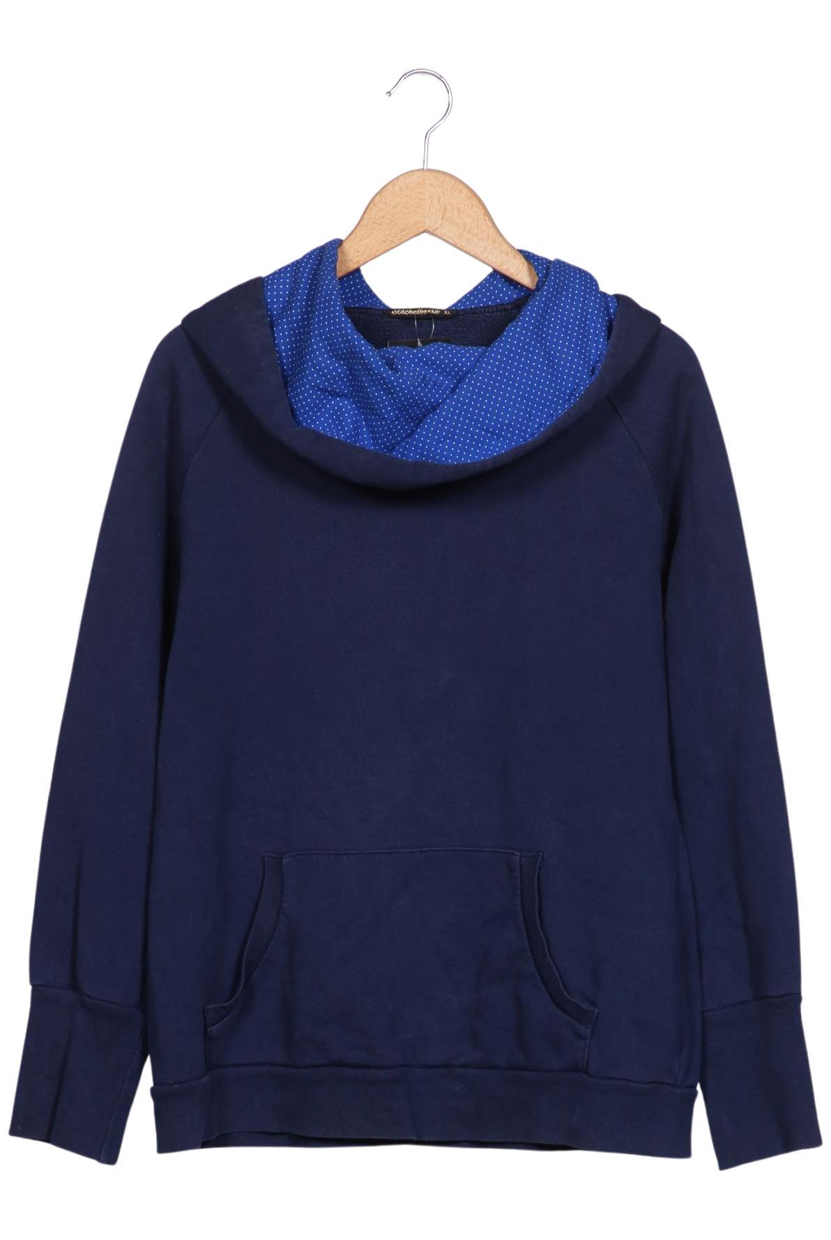 

Fräulein Stachelbeere Damen Kapuzenpullover, marineblau, Gr. 44
