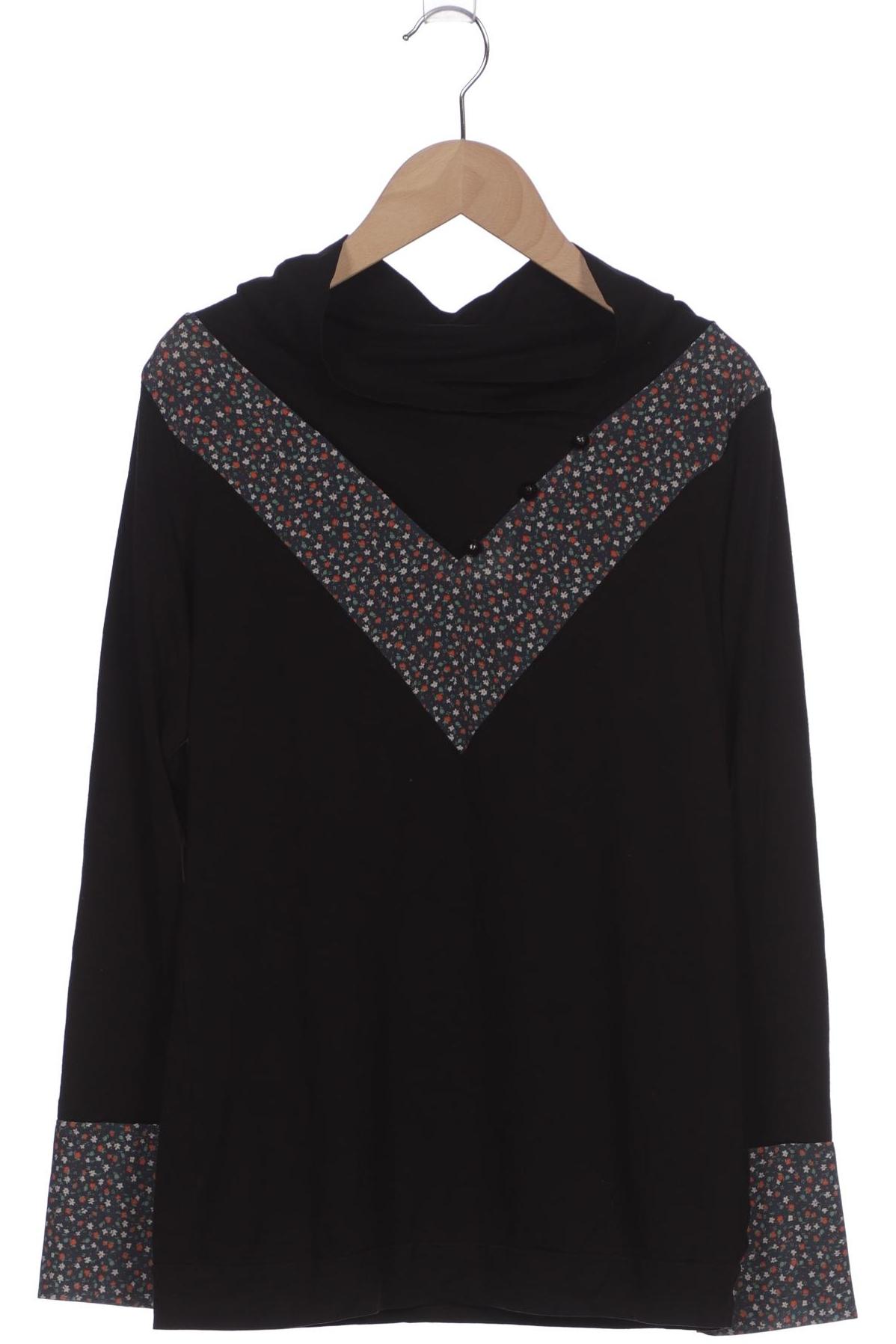 

Fräulein Stachelbeere Damen Langarmshirt, schwarz, Gr. 38