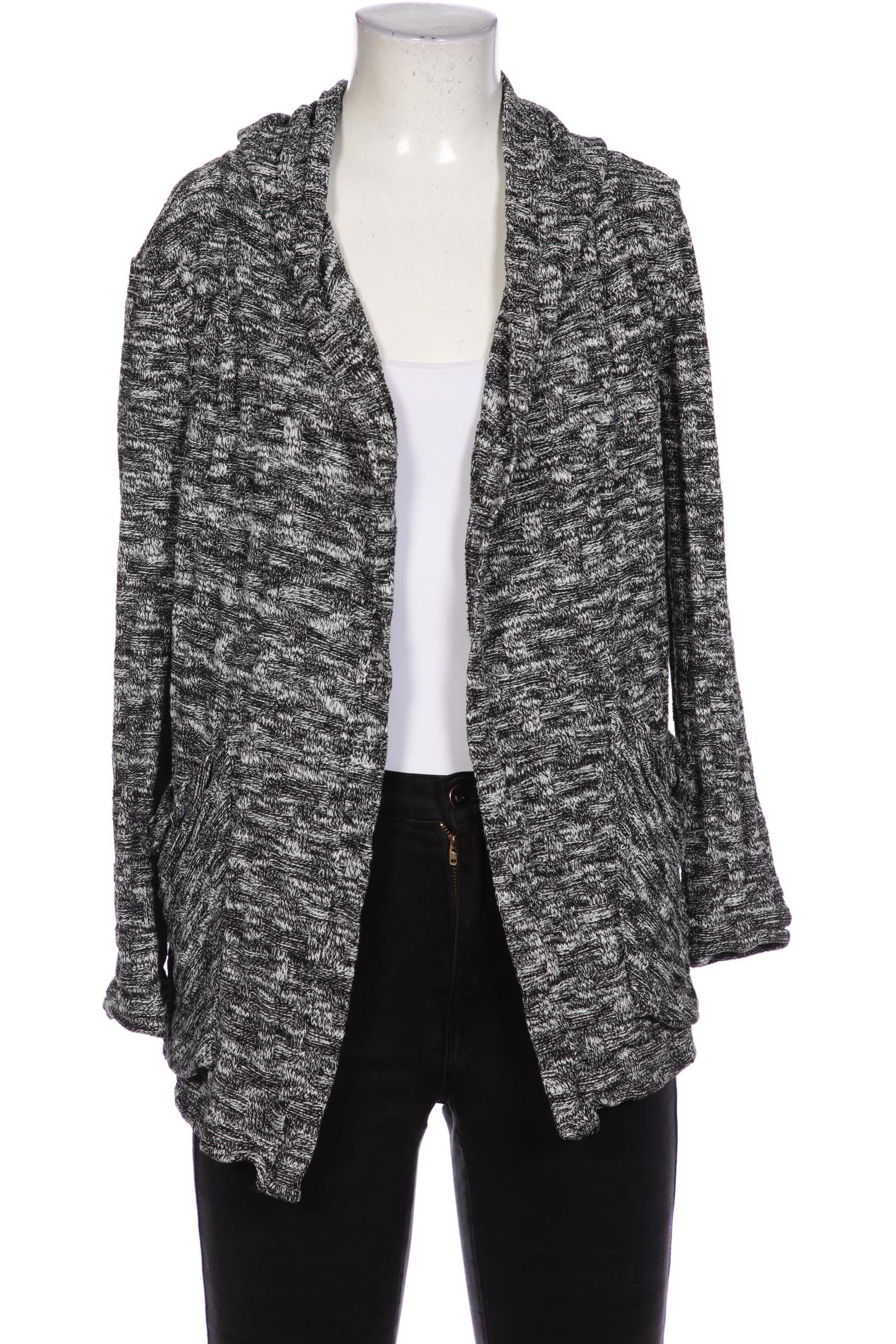 

Fräulein Stachelbeere Damen Strickjacke, grau, Gr. 36