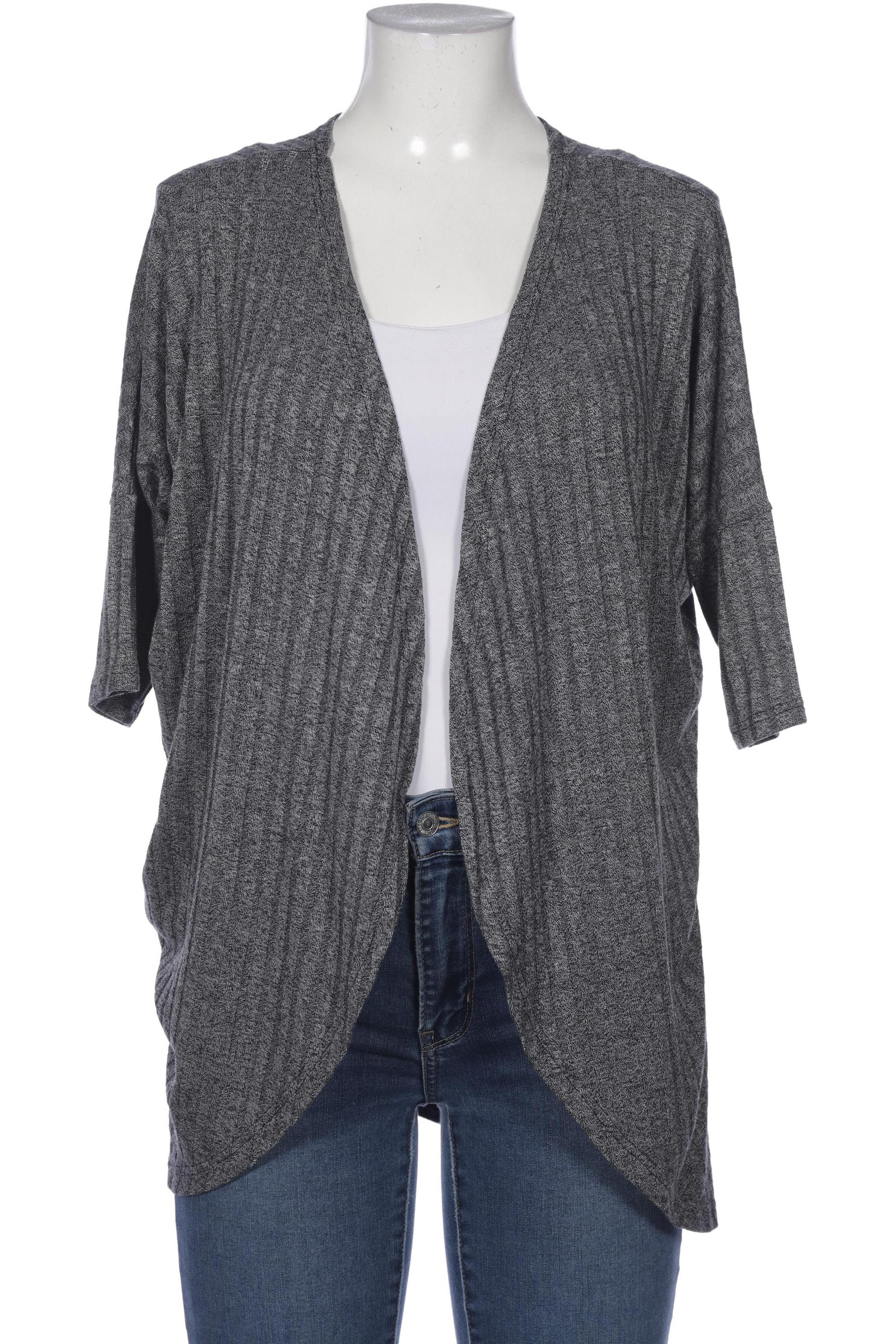 

Fräulein Stachelbeere Damen Strickjacke, grau