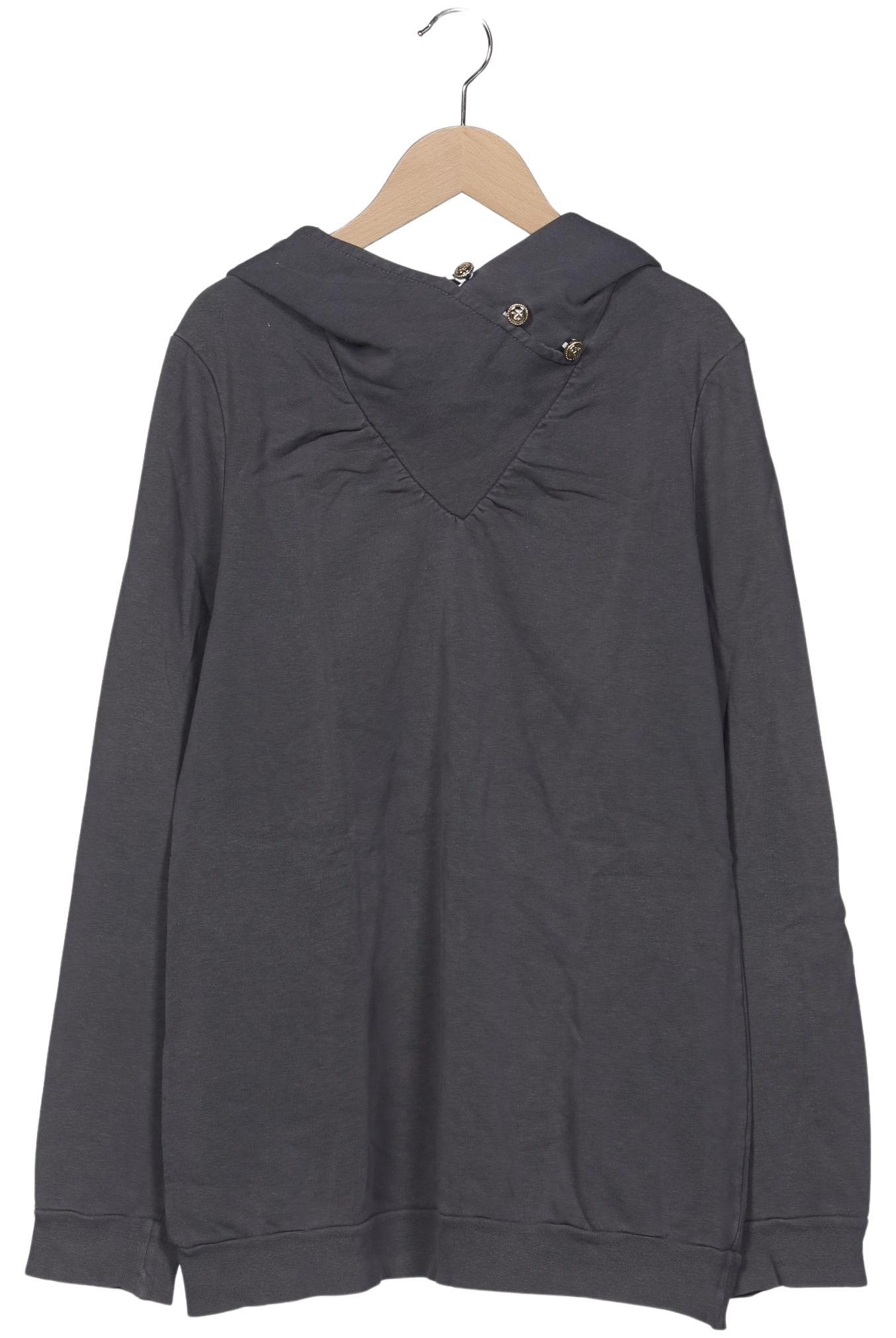 

Fräulein Stachelbeere Damen Kapuzenpullover, grau, Gr. 44