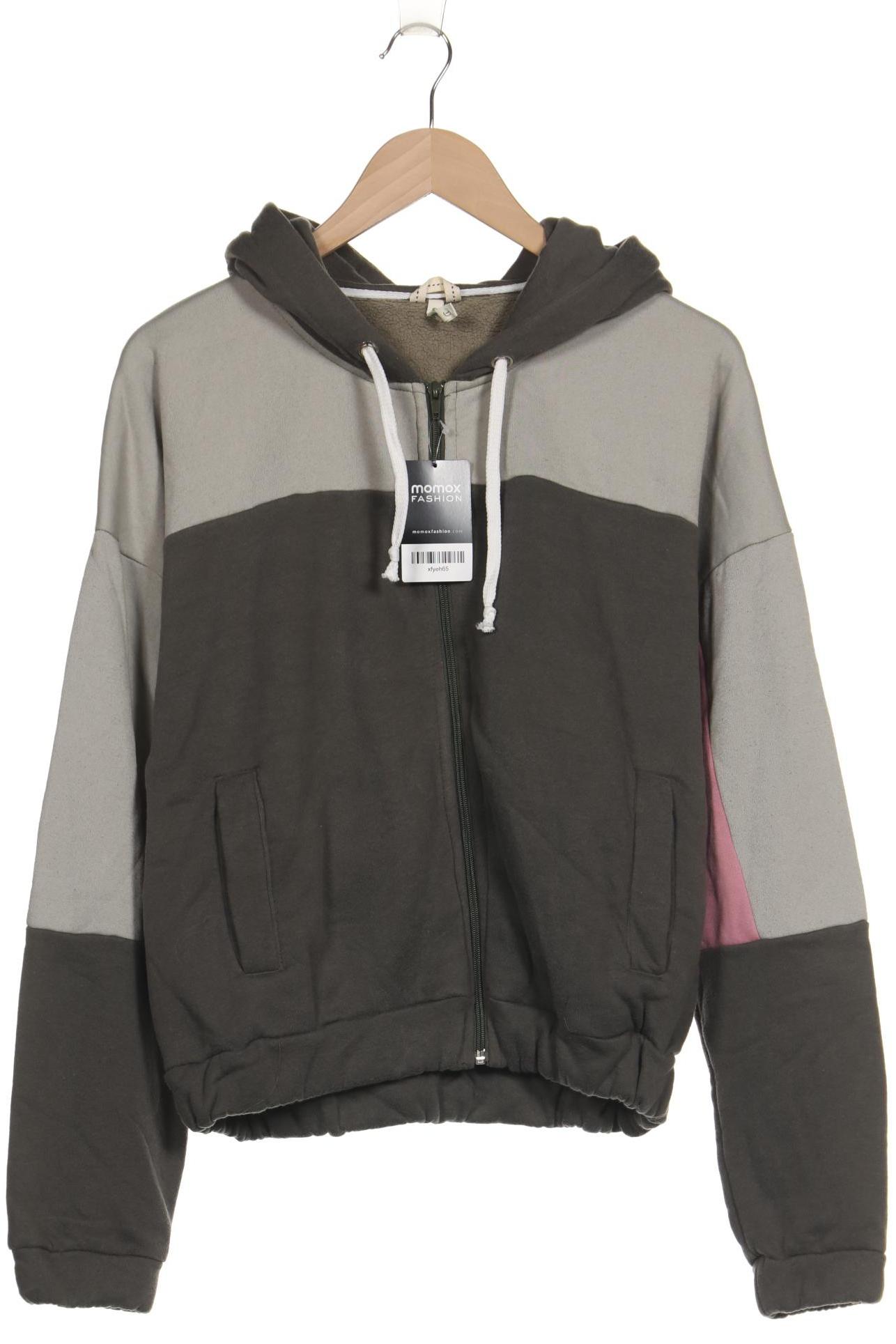 

Fräulein Stachelbeere Damen Kapuzenpullover, grün, Gr. 42