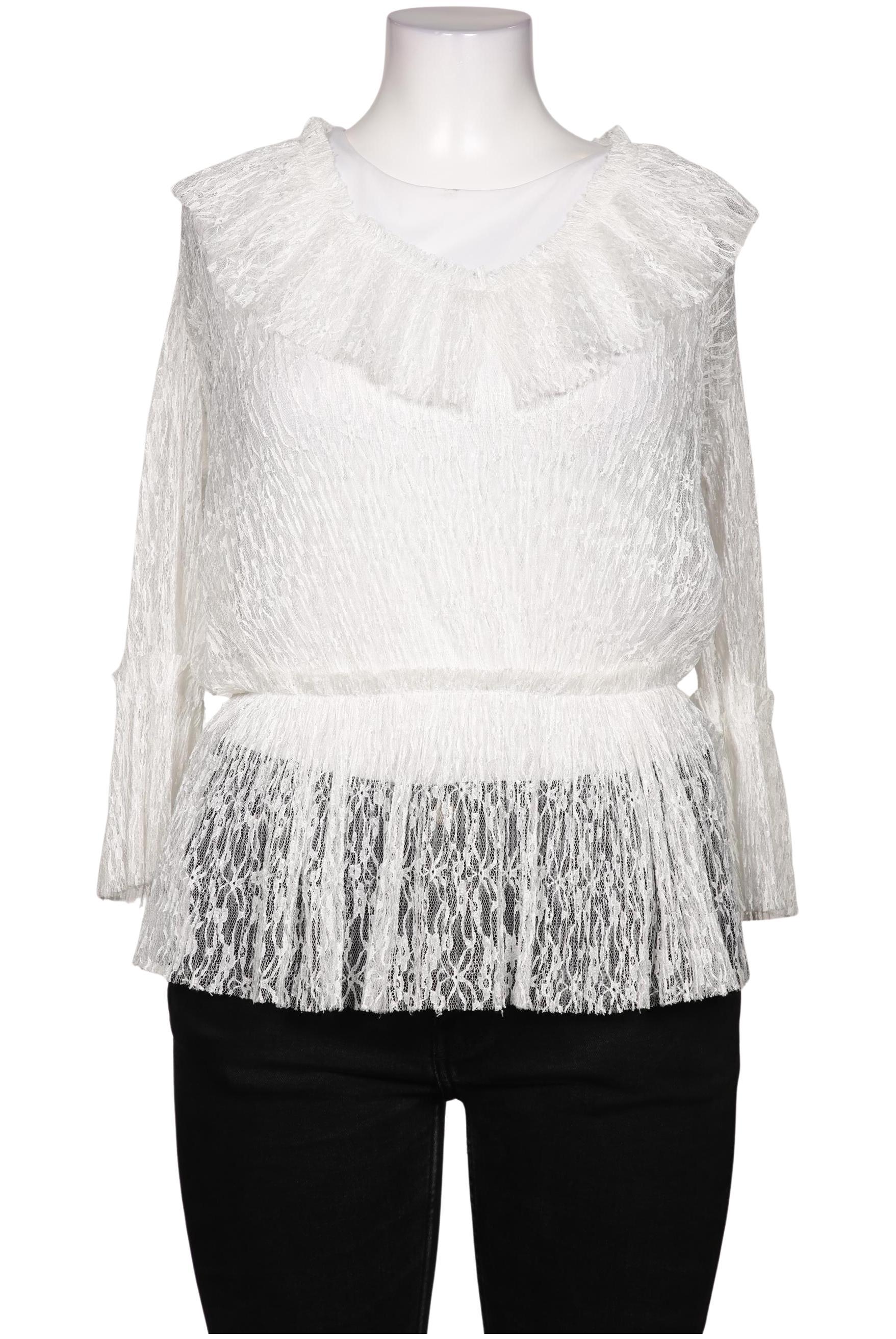 

Fracomina Damen Bluse, weiß, Gr. 44