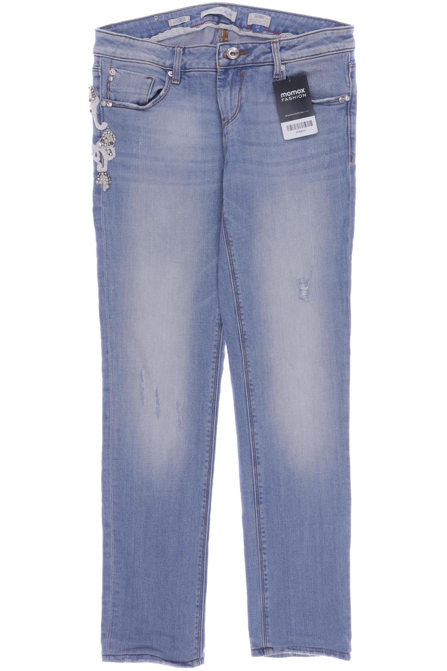 

Fracomina Damen Jeans, hellblau