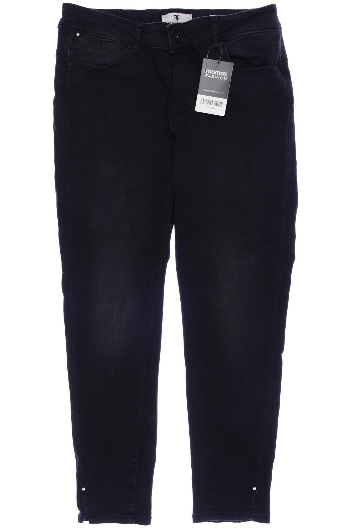 

Fracomina Damen Jeans, schwarz, Gr. 28