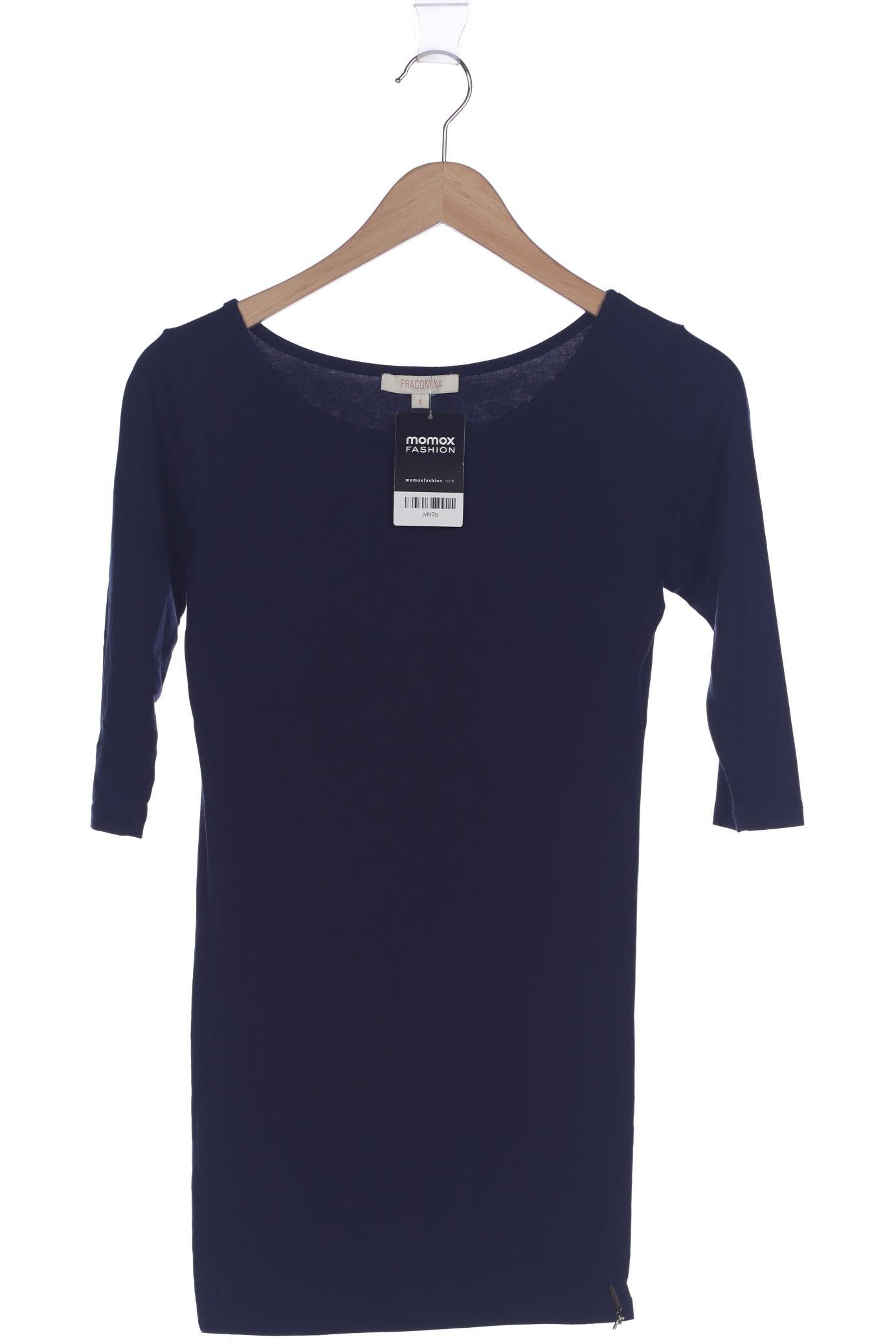 

Fracomina Damen Langarmshirt, marineblau, Gr. 36