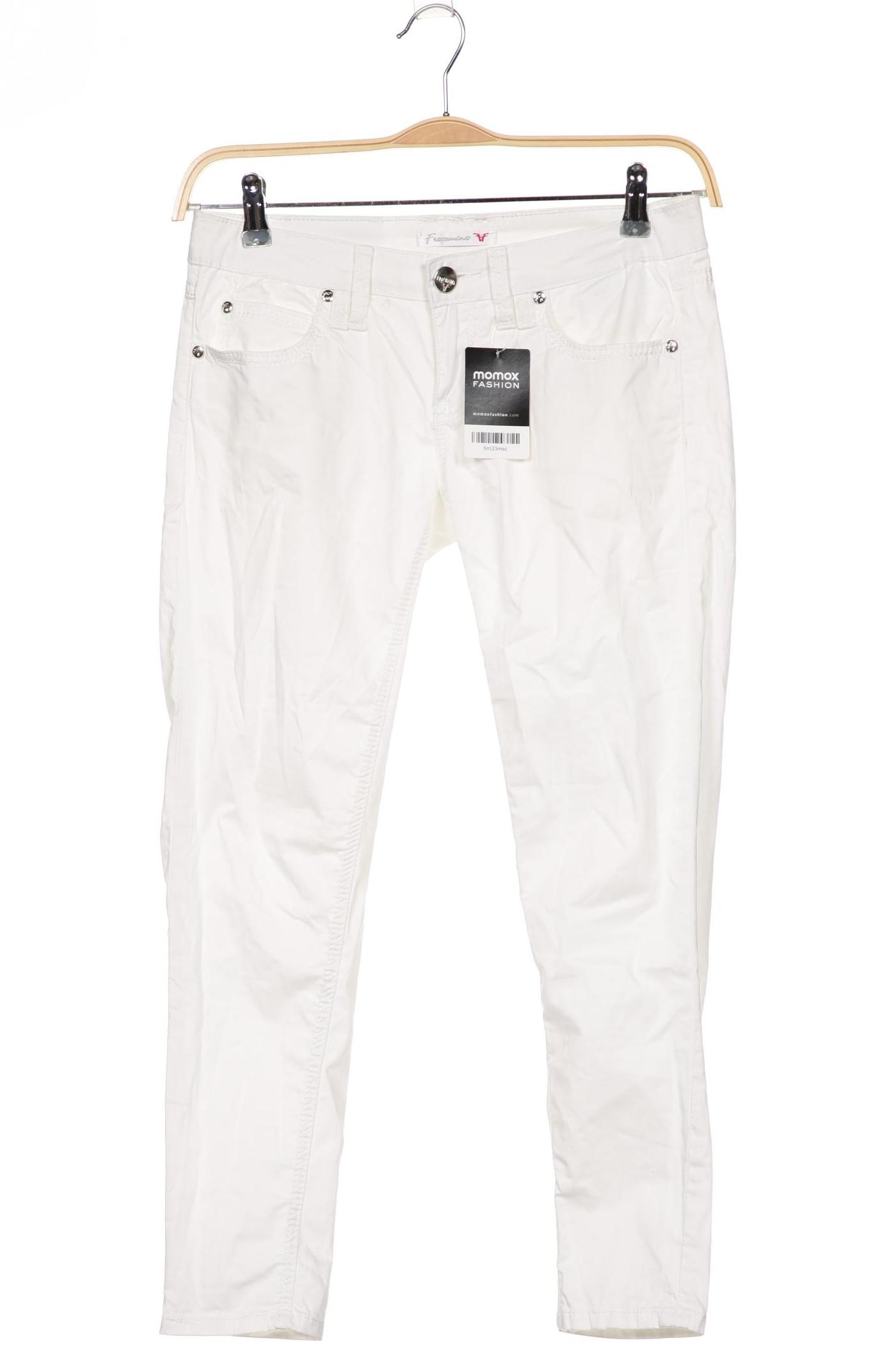 

Fracomina Damen Stoffhose, weiß