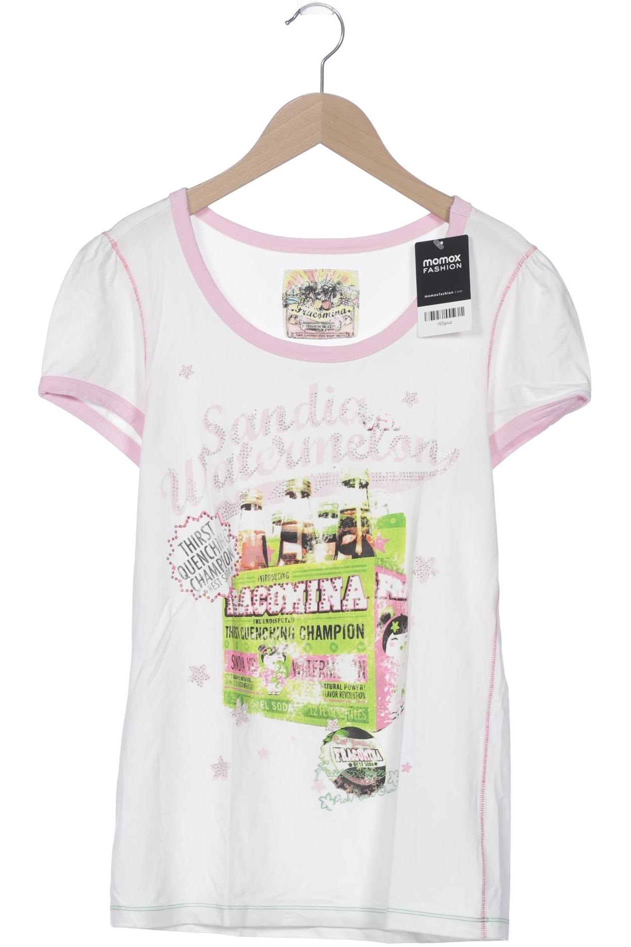 

Fracomina Damen T-Shirt, weiß, Gr. 34