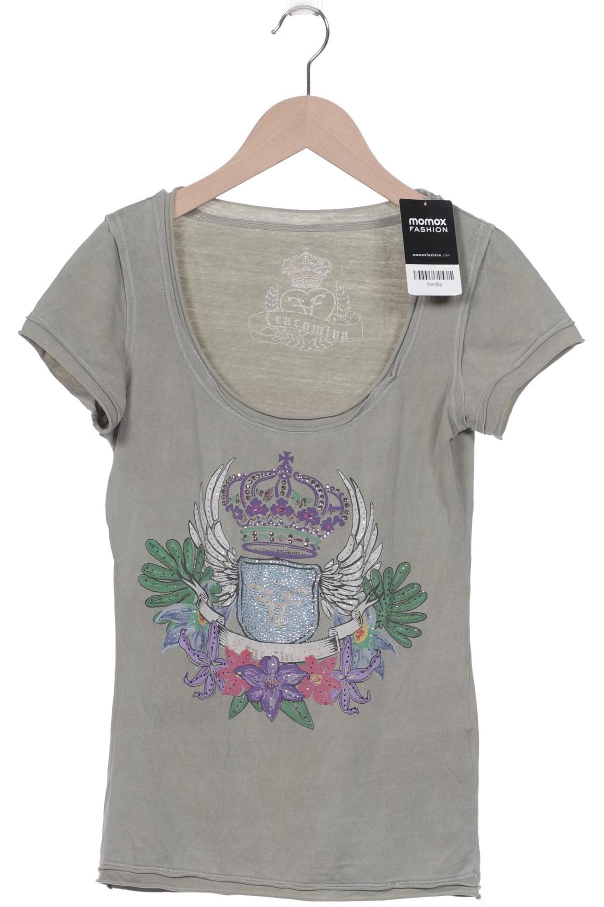 

Fracomina Damen T-Shirt, hellgrün, Gr. 34