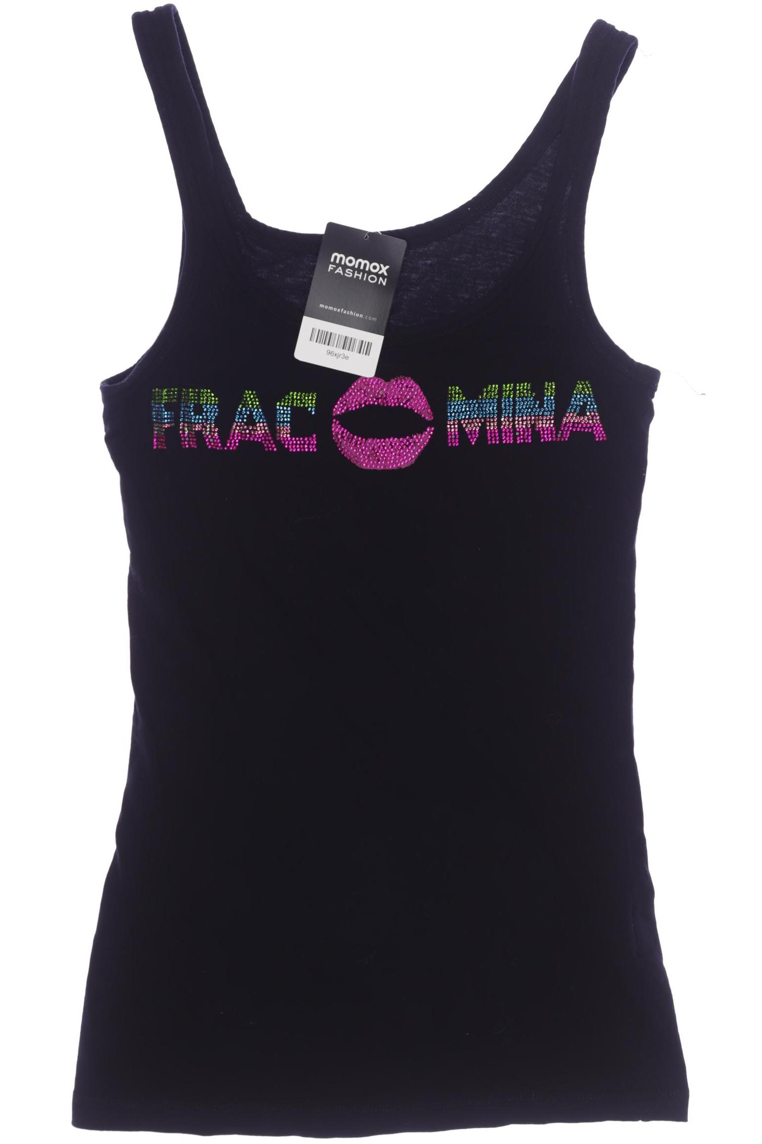 

Fracomina Damen Top, schwarz, Gr. 42