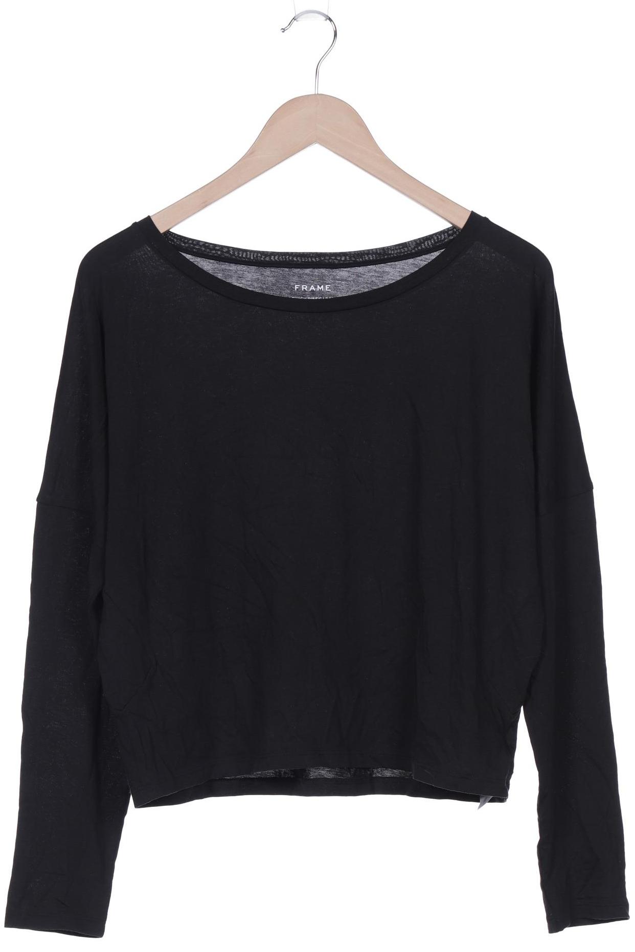 

Frame Damen Langarmshirt, schwarz, Gr. 42