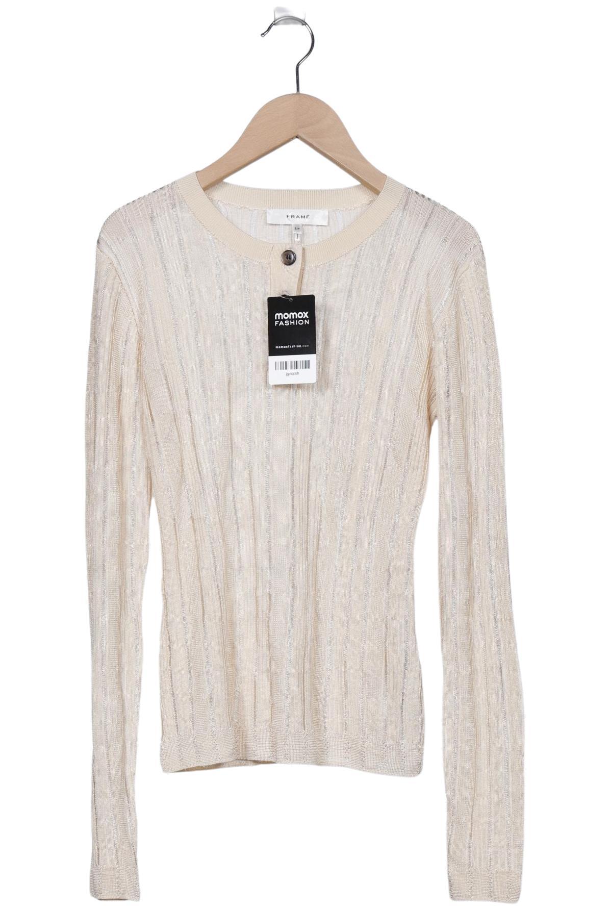 

Frame Damen Langarmshirt, beige, Gr. 36