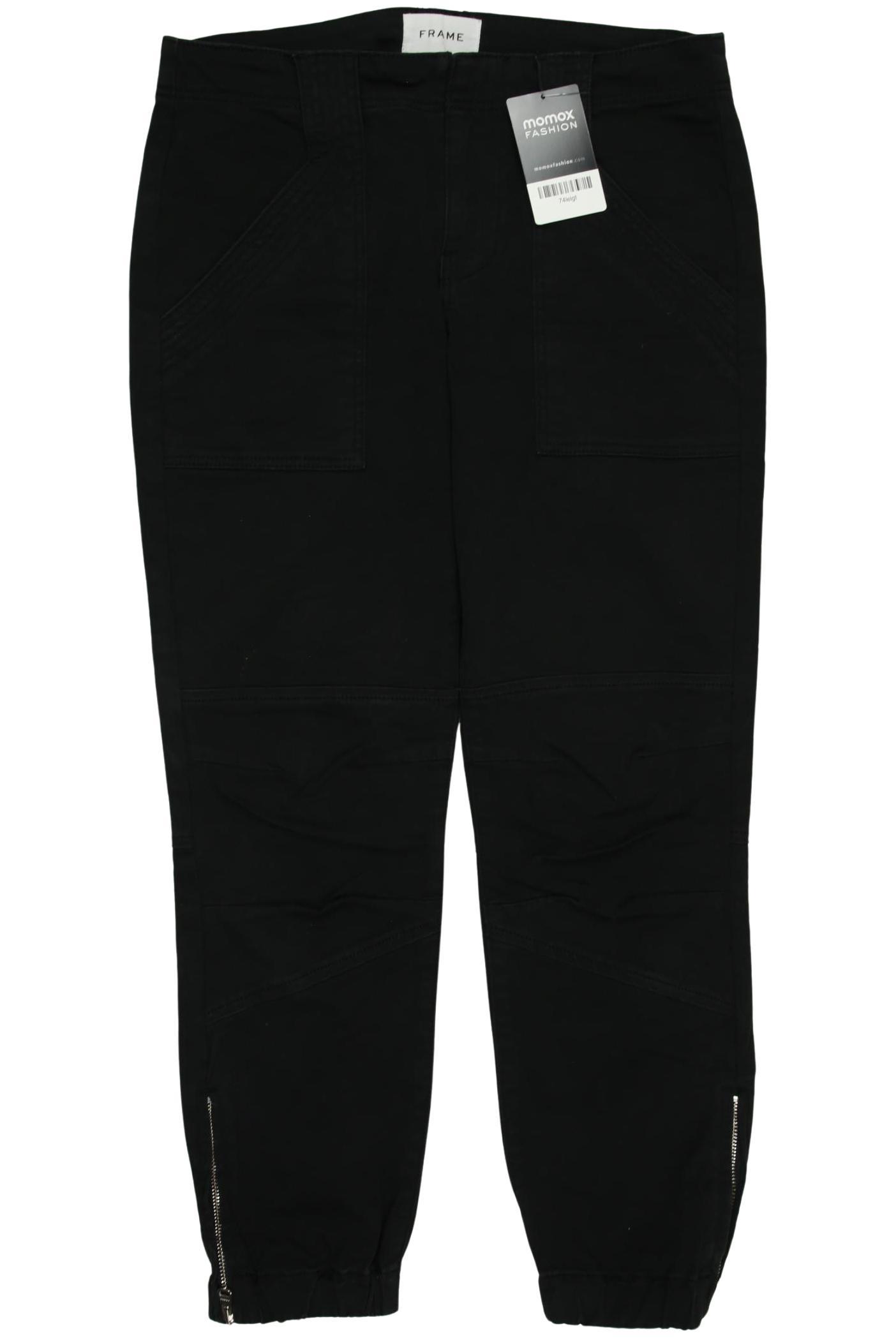 

Frame Damen Stoffhose, schwarz, Gr. 26