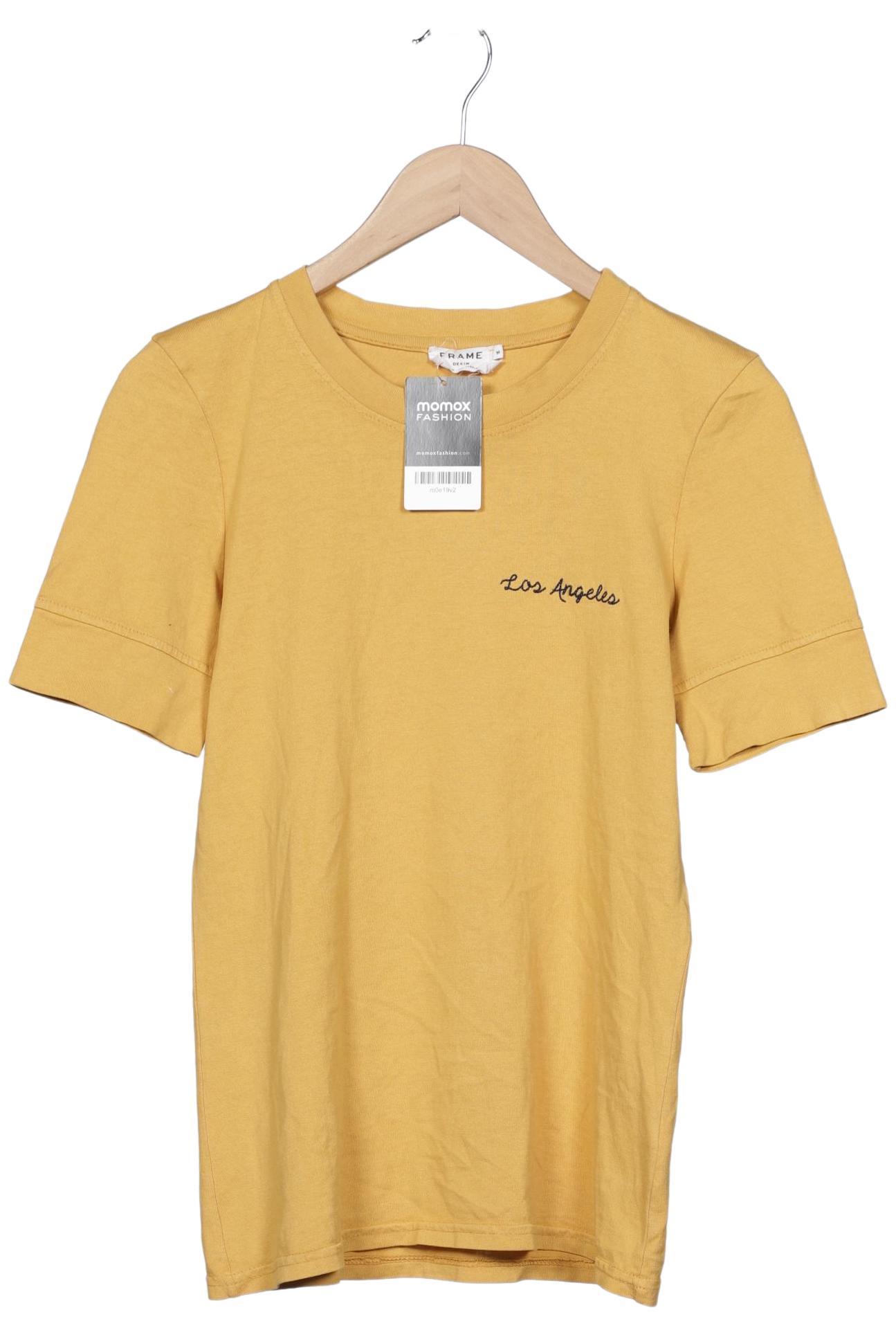 

Frame Denim Damen T-Shirt, gelb, Gr. 38