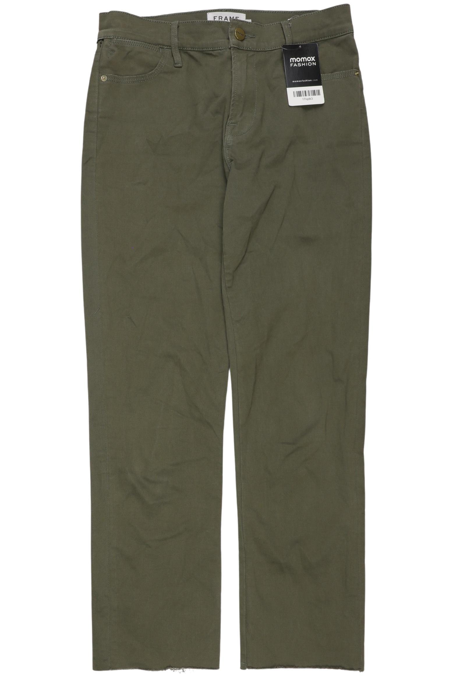 

Frame Denim Damen Stoffhose, grün, Gr. 26