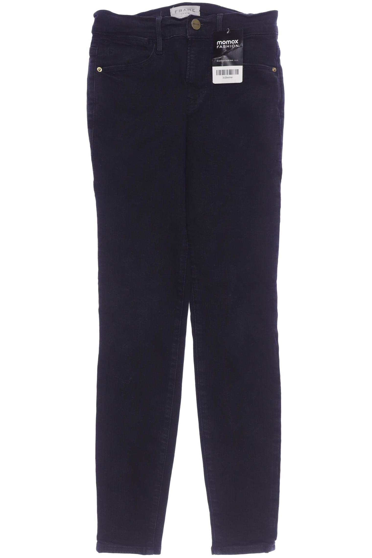 

Frame Denim Damen Jeans, schwarz, Gr. 24