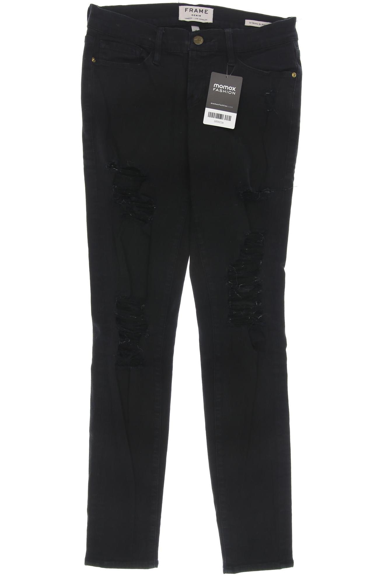 

Frame Denim Damen Jeans, schwarz, Gr. 26