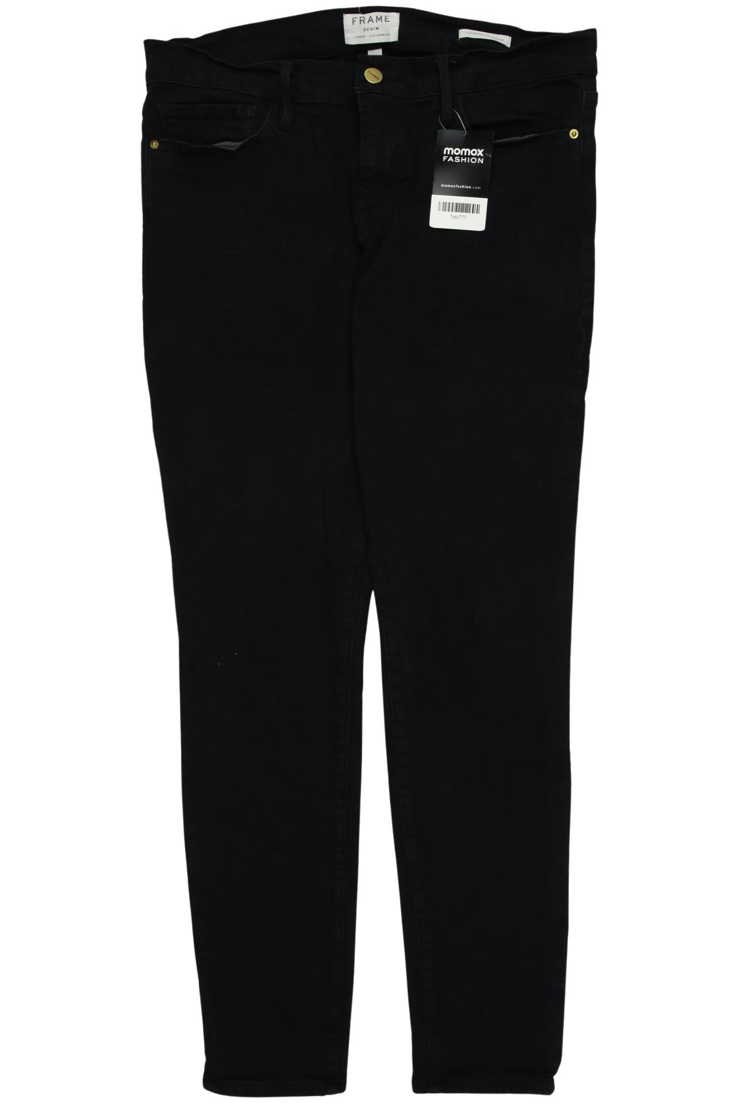 

Frame Denim Damen Jeans, schwarz, Gr. 31