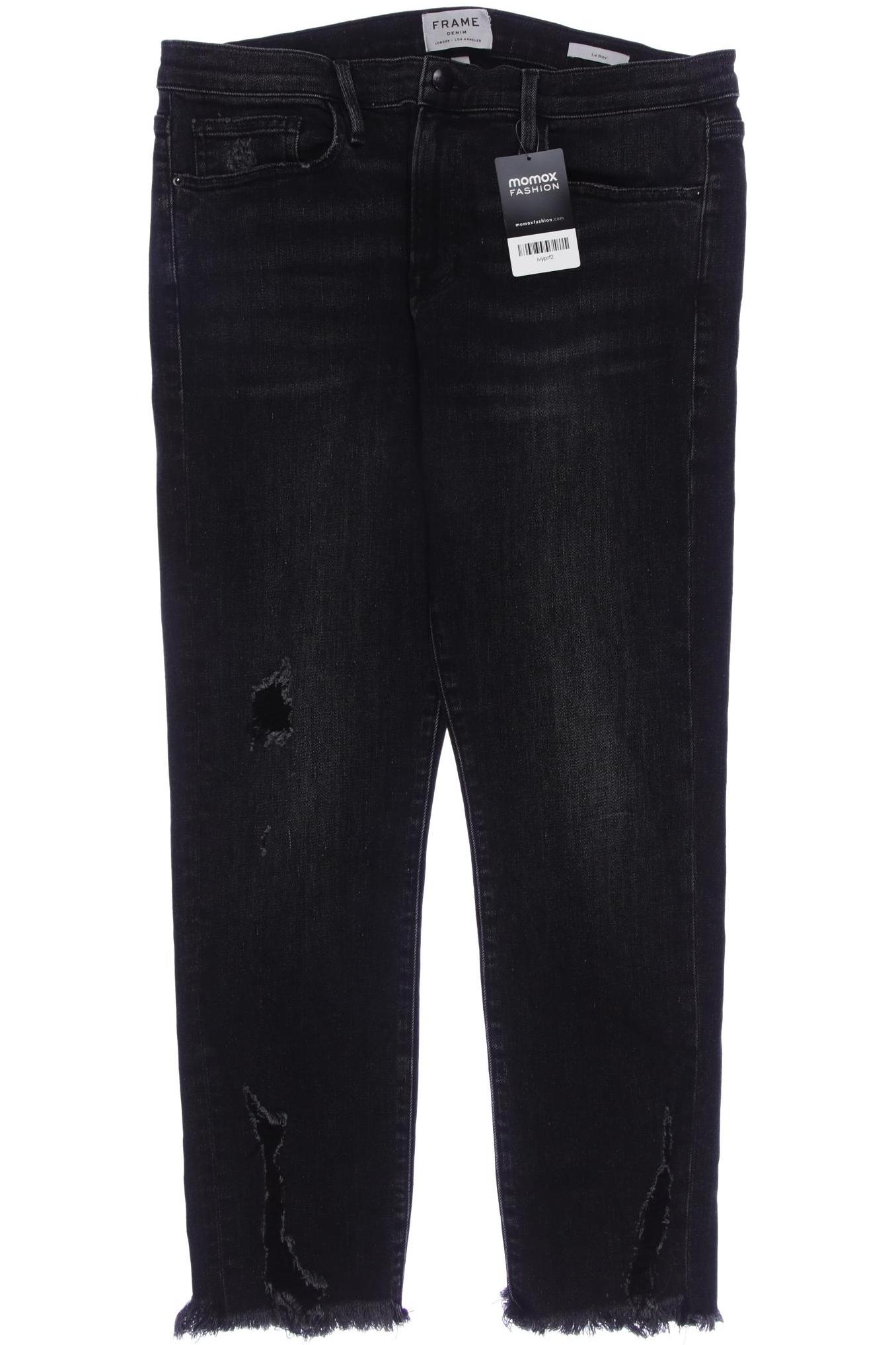 

Frame Denim Damen Jeans, schwarz, Gr. 31