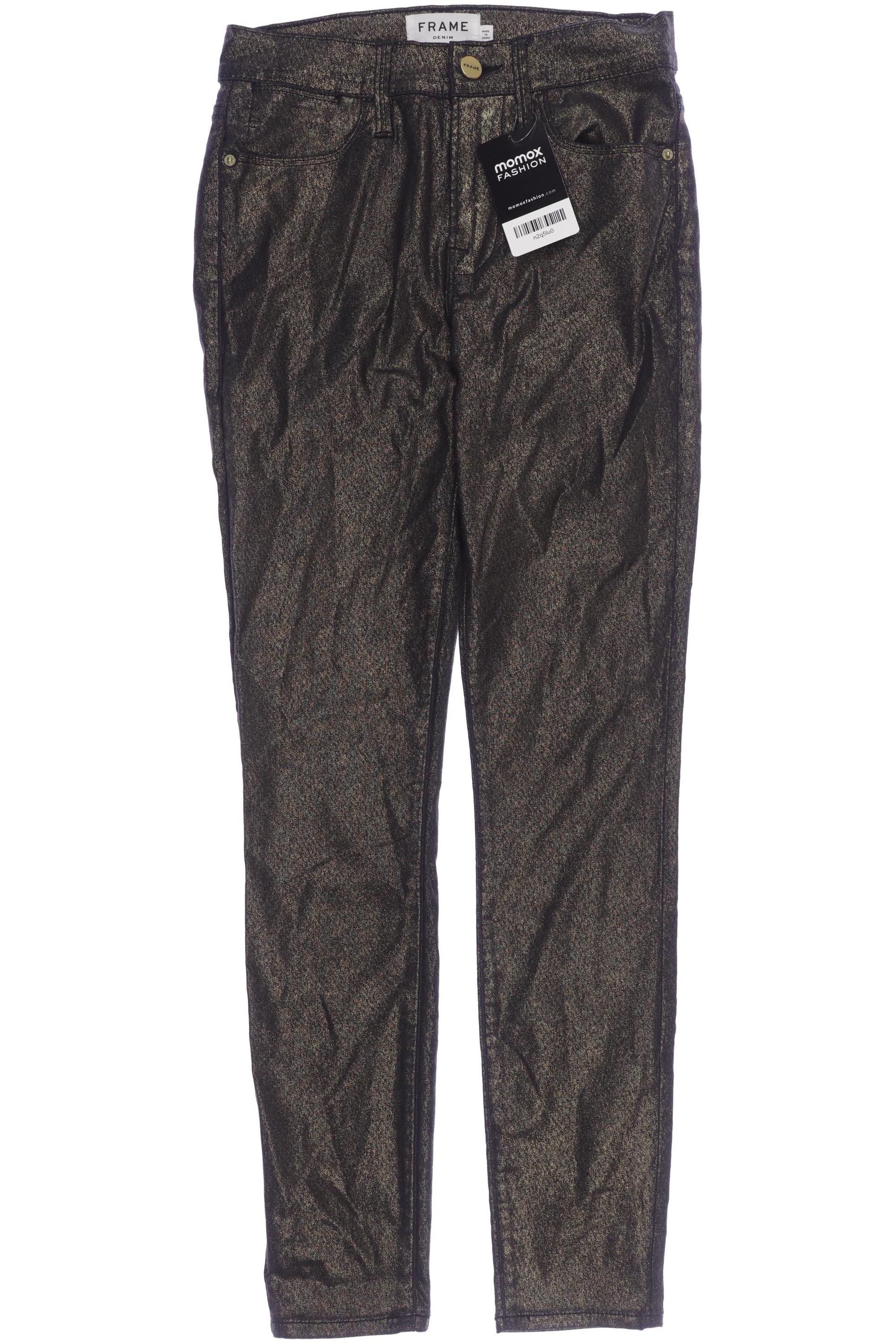 

Frame Denim Damen Stoffhose, beige, Gr. 25