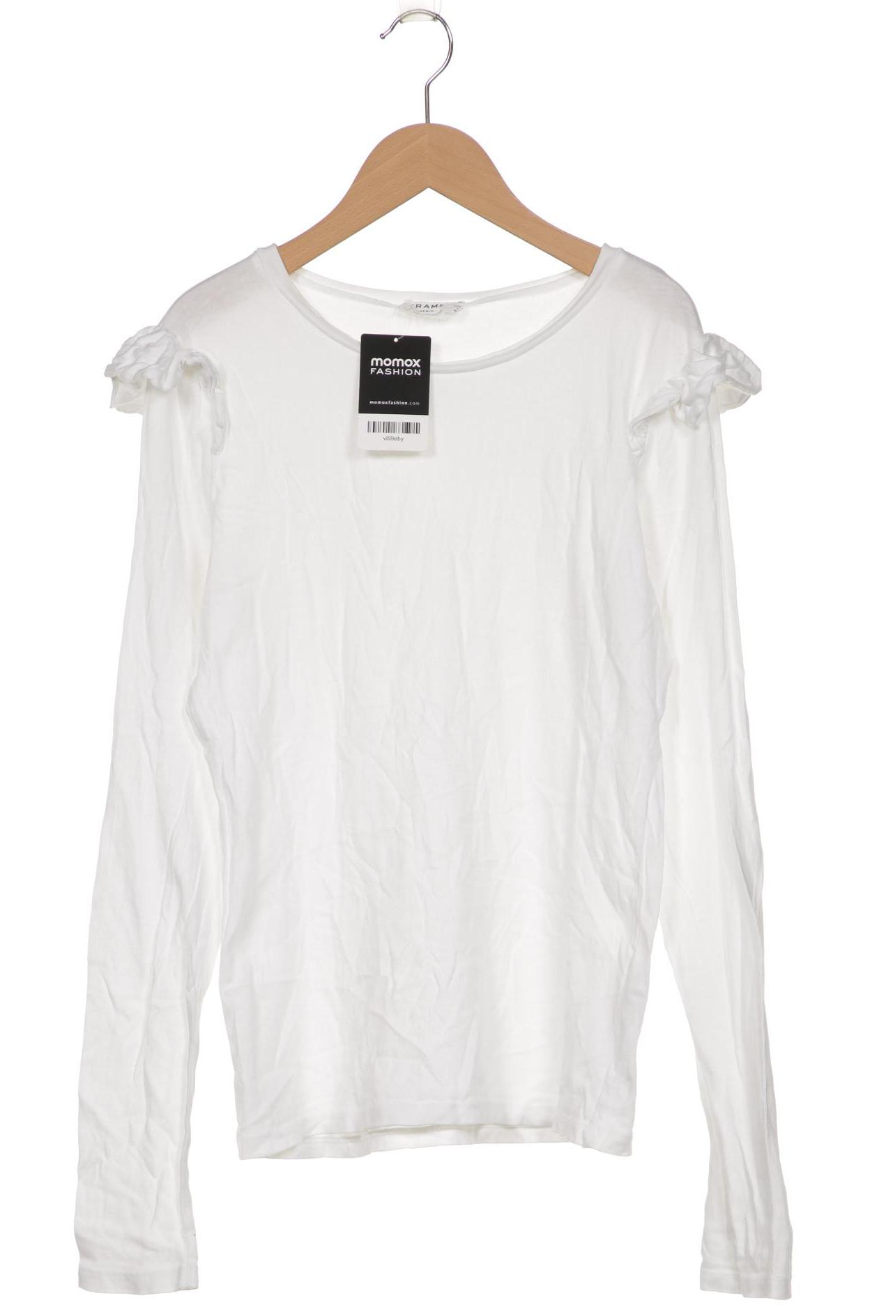 

FRAME DENIM Damen Langarmshirt, weiß