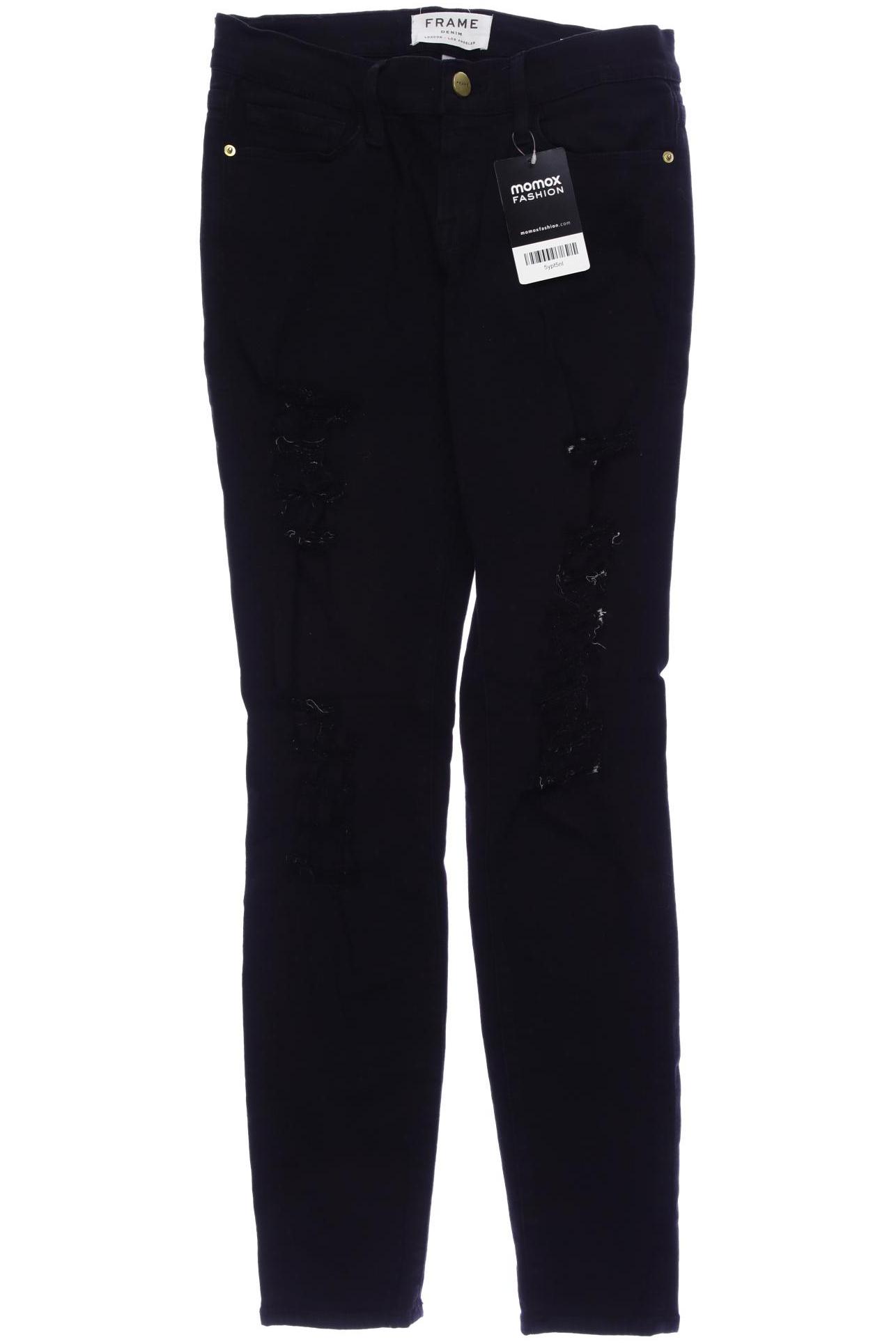 

Frame Denim Damen Jeans, schwarz, Gr. 25