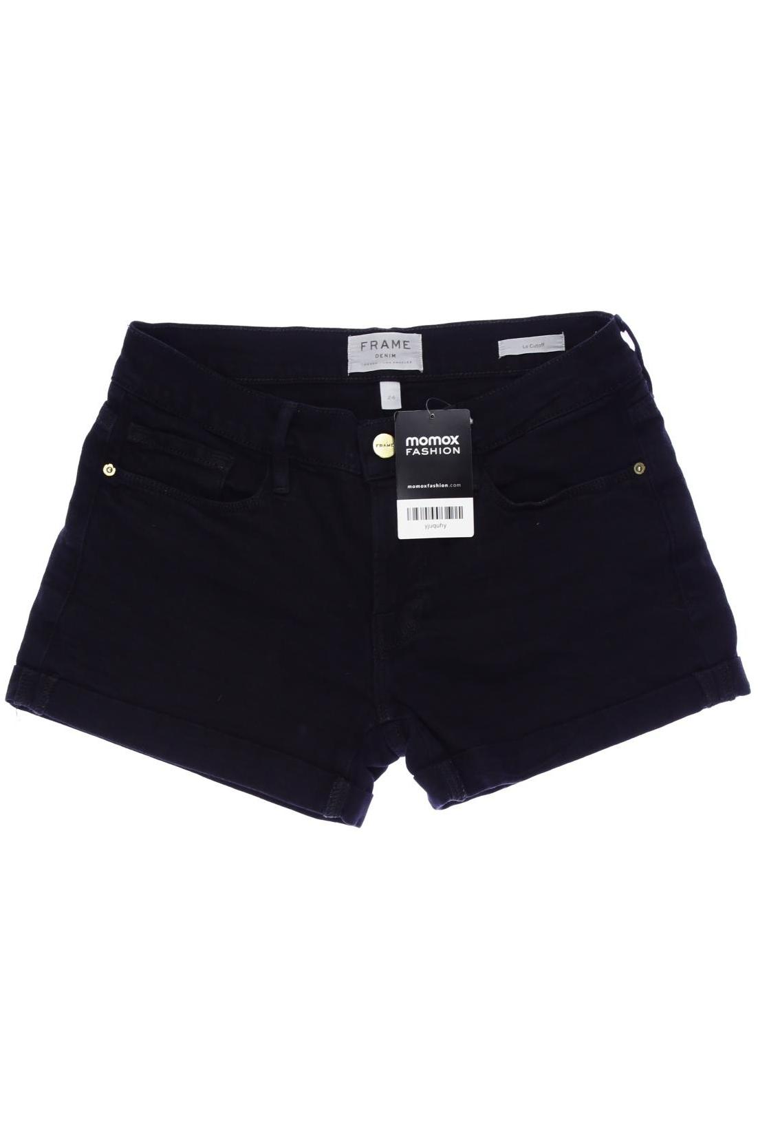 

Frame Denim Damen Shorts, schwarz, Gr. 24