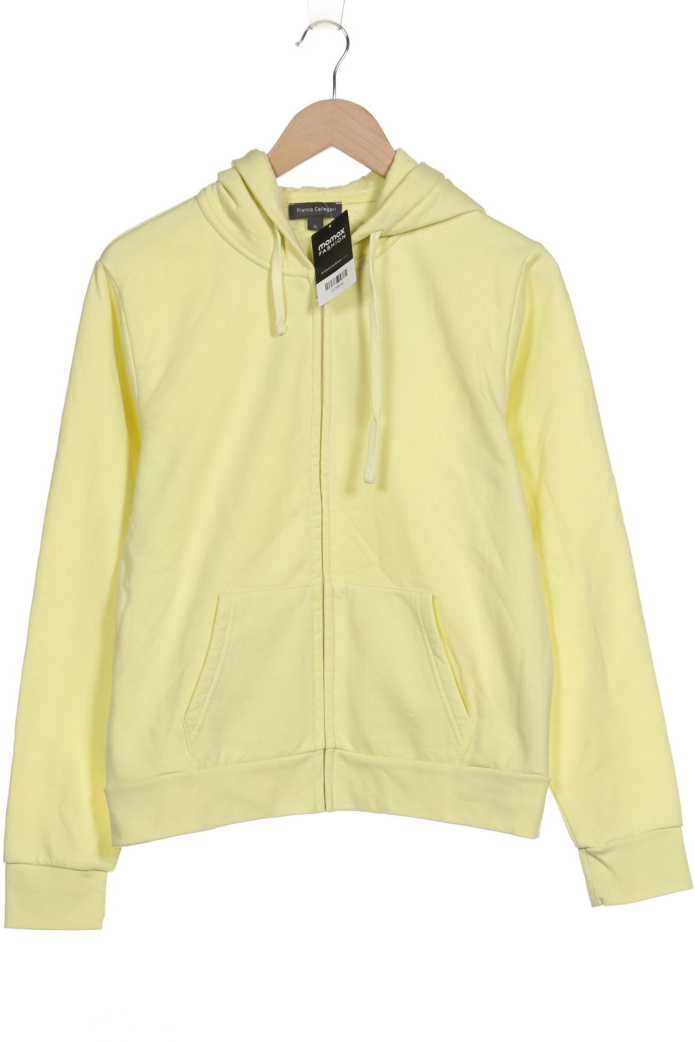 

Franco Callegari Damen Kapuzenpullover, gelb, Gr. 44