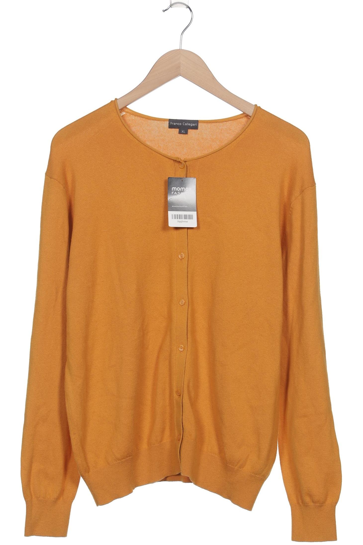 

Franco Callegari Damen Strickjacke, orange, Gr. 44