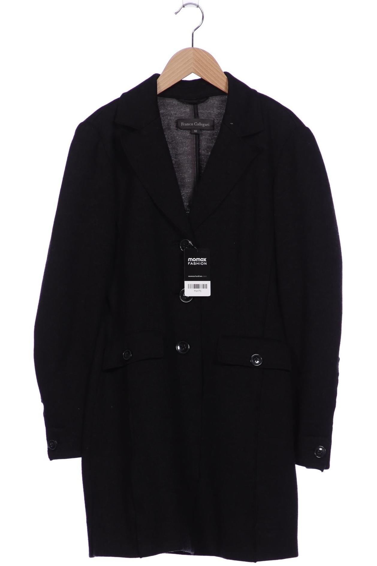 

Franco Callegari Damen Mantel, schwarz, Gr. 40