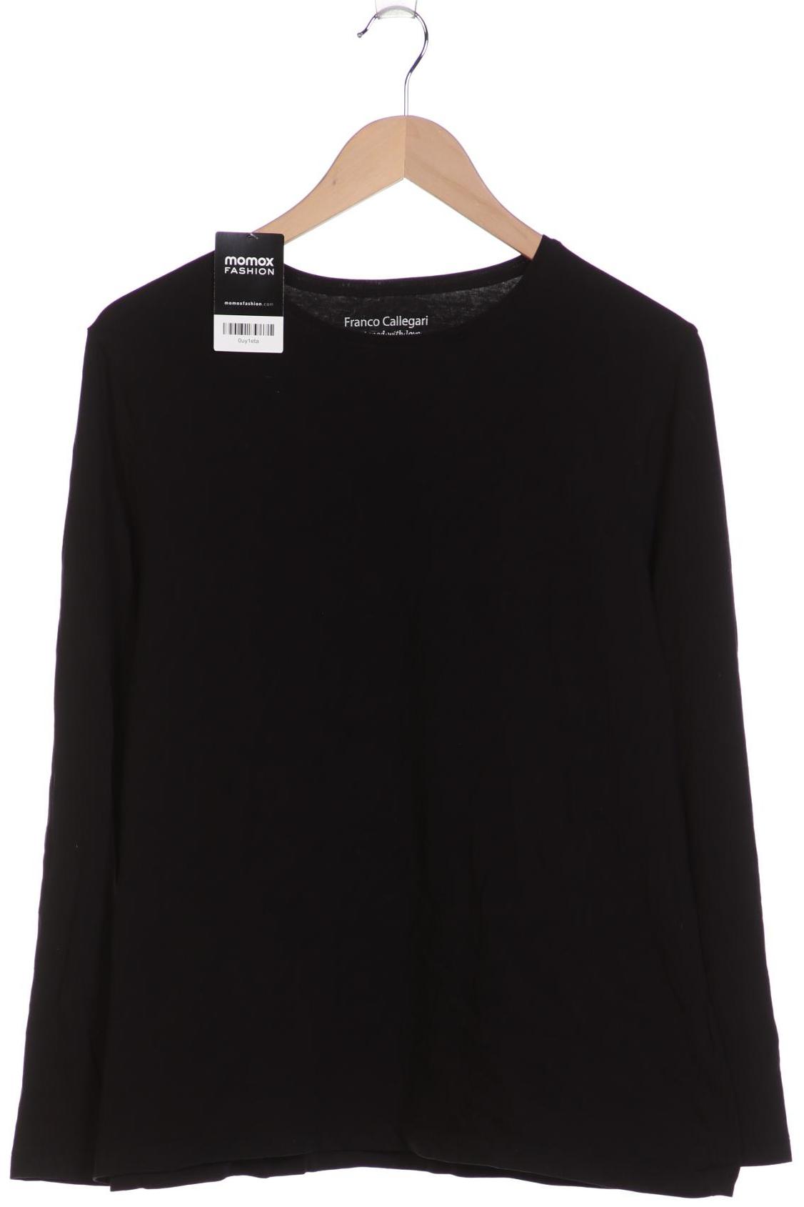 

Franco Callegari Damen Langarmshirt, schwarz, Gr. 48