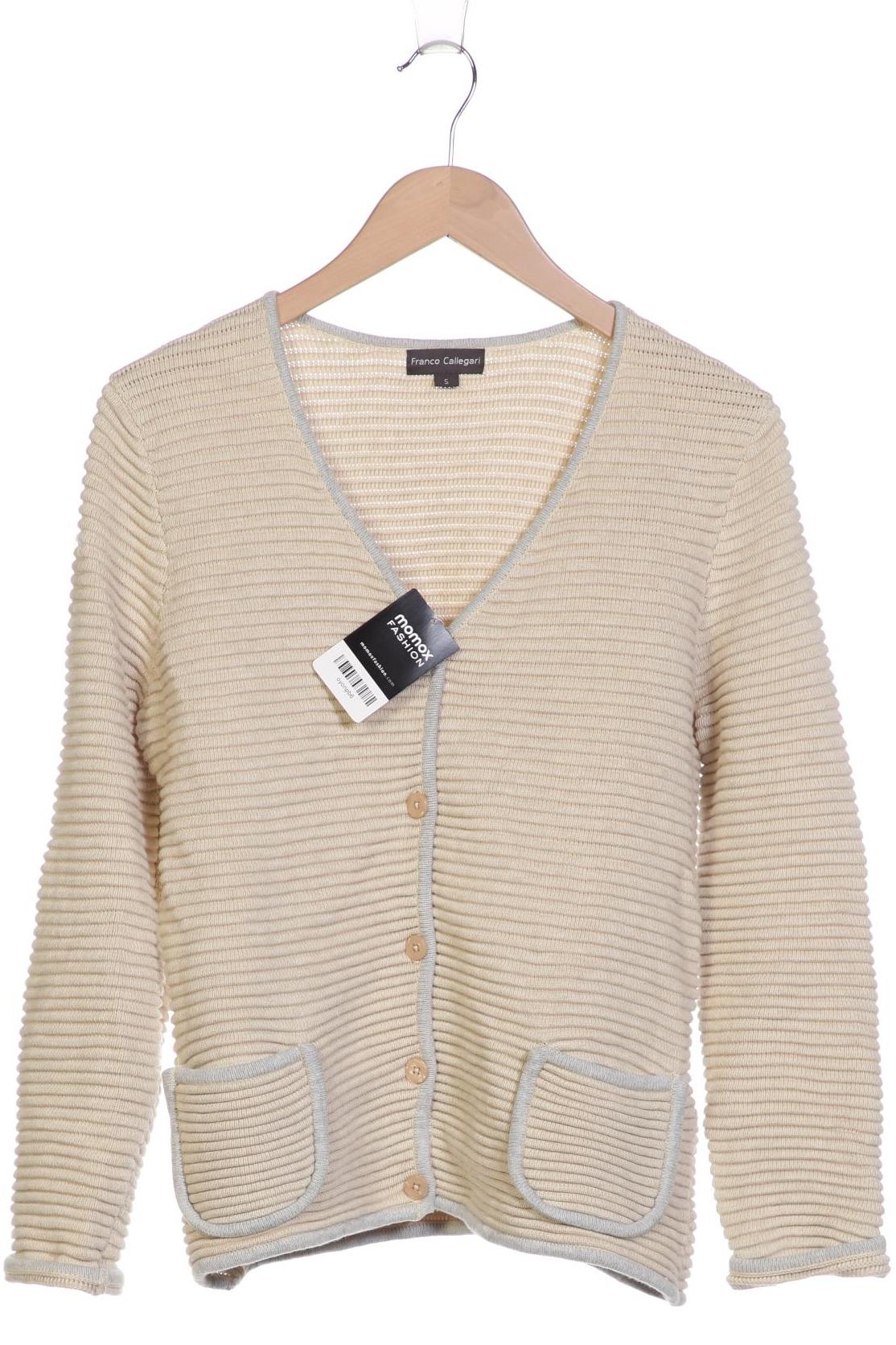 

Franco Callegari Damen Strickjacke, beige, Gr. 36