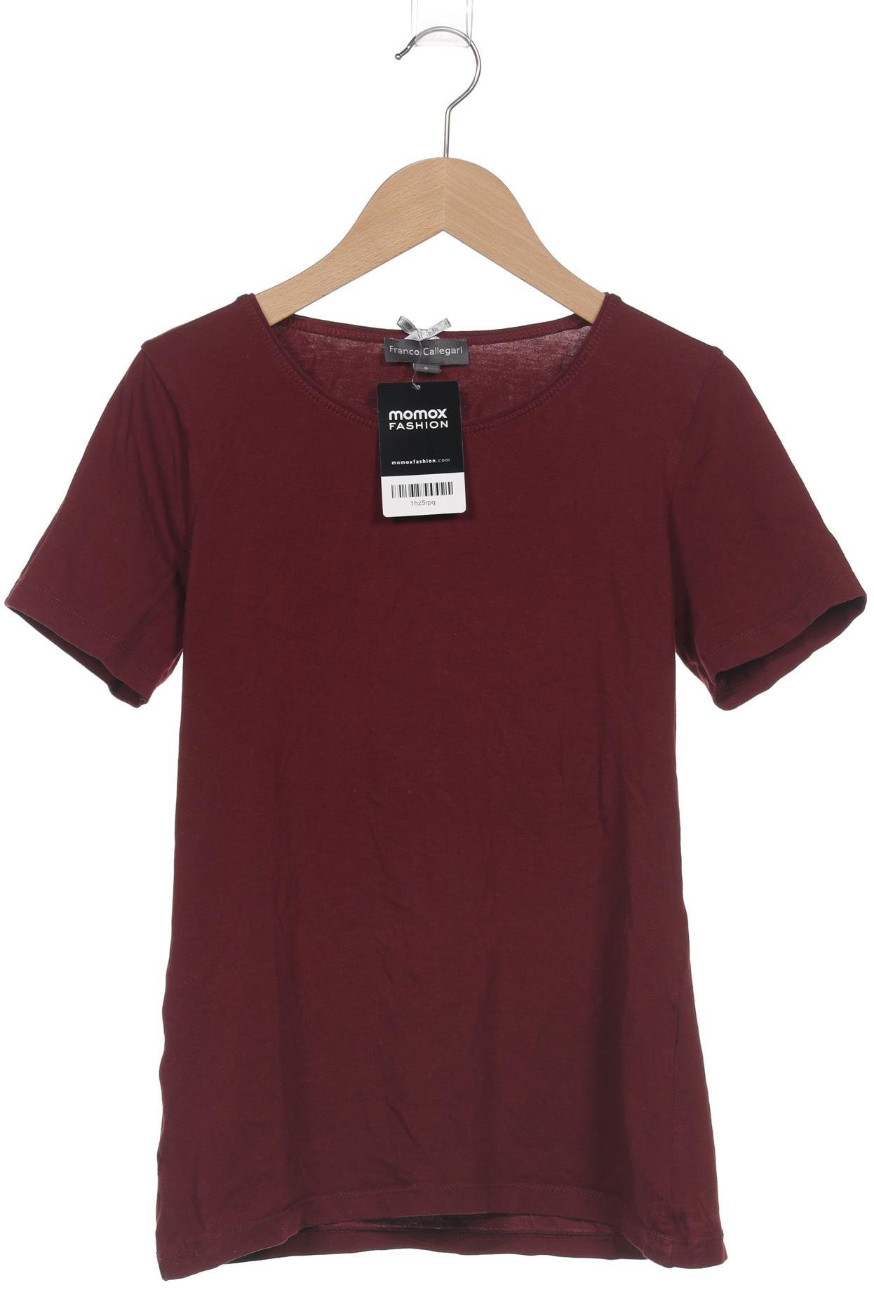 

Franco Callegari Damen T-Shirt, bordeaux, Gr. 36