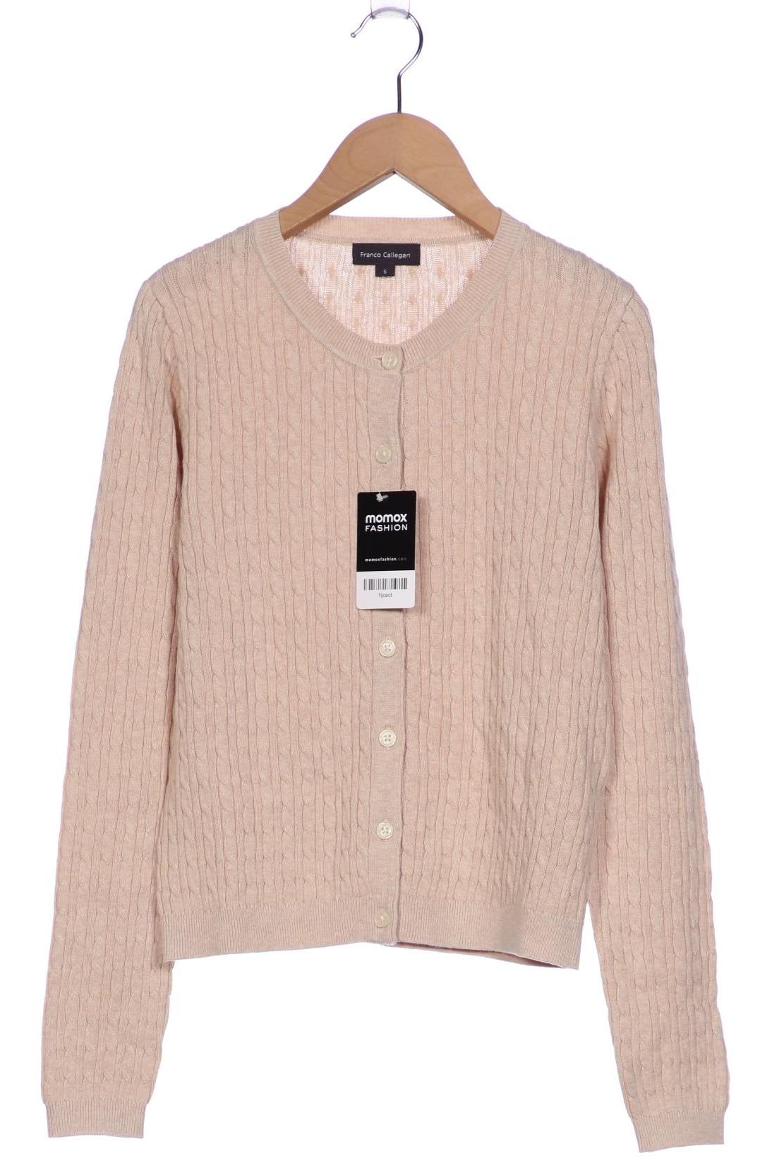 

Franco Callegari Damen Strickjacke, beige, Gr. 36