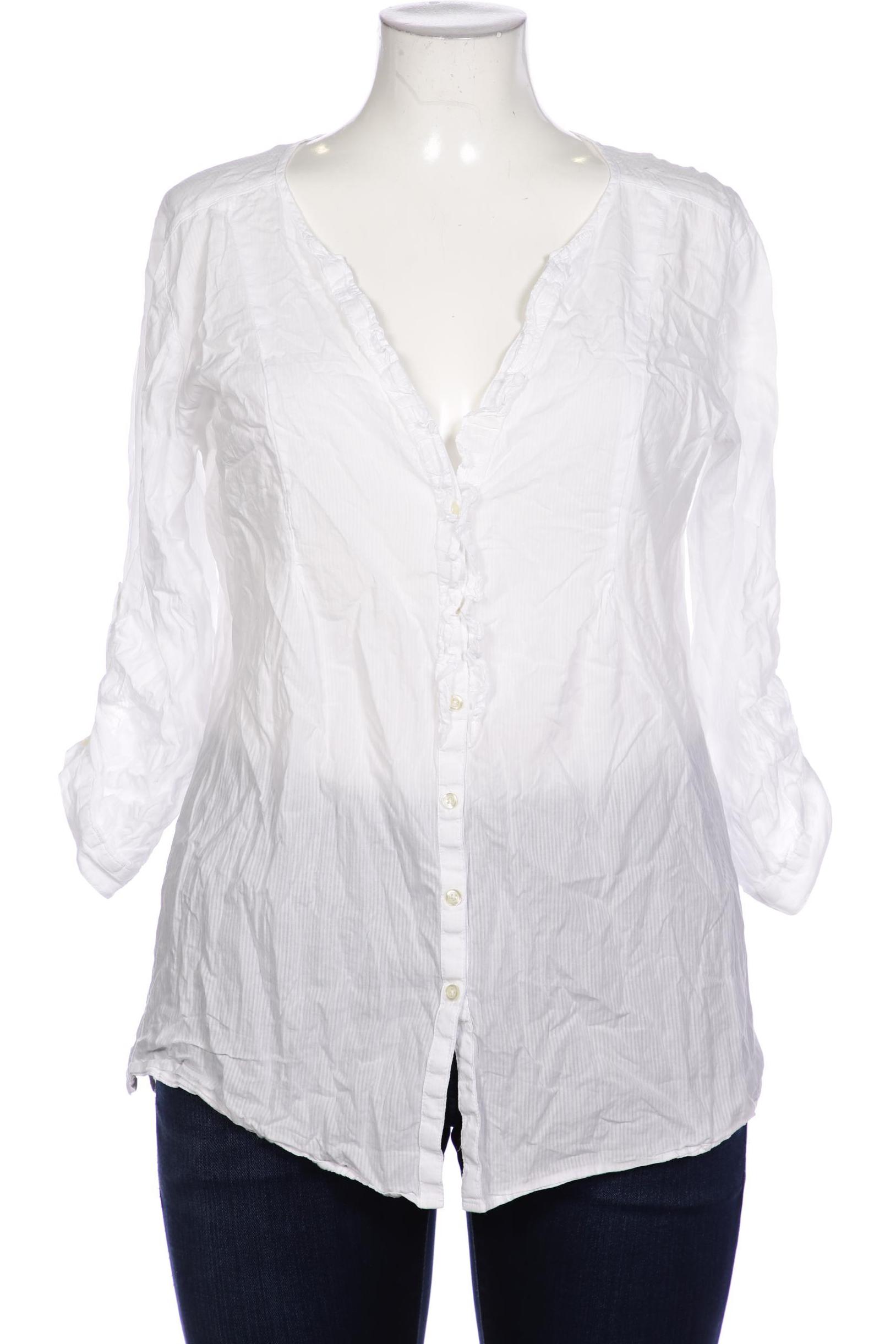 

Franco Callegari Damen Bluse, weiß, Gr. 42