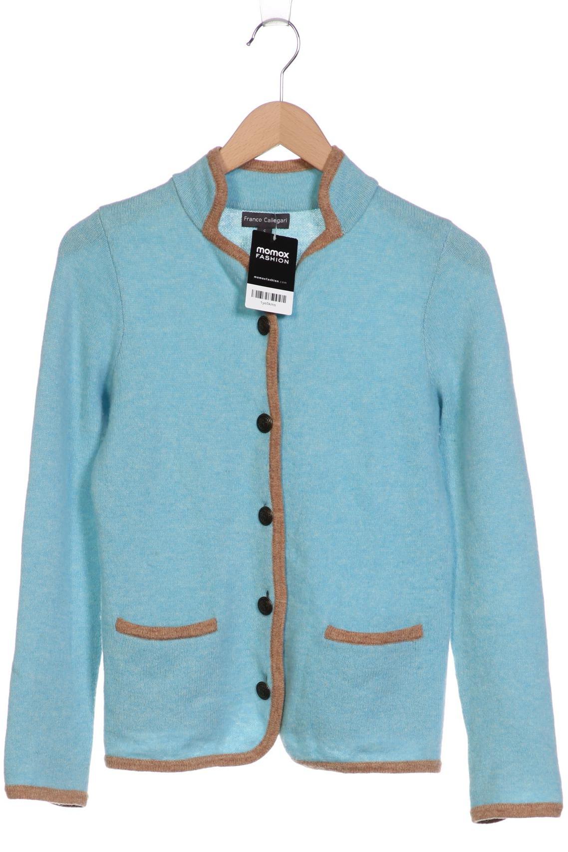 

Franco Callegari Damen Strickjacke, hellblau, Gr. 36