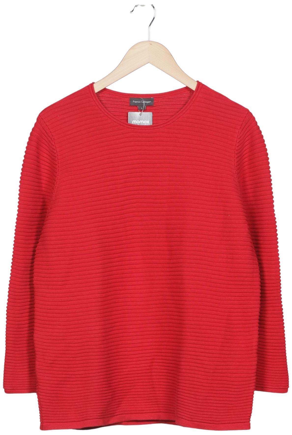

Franco Callegari Damen Pullover, rot, Gr. 42