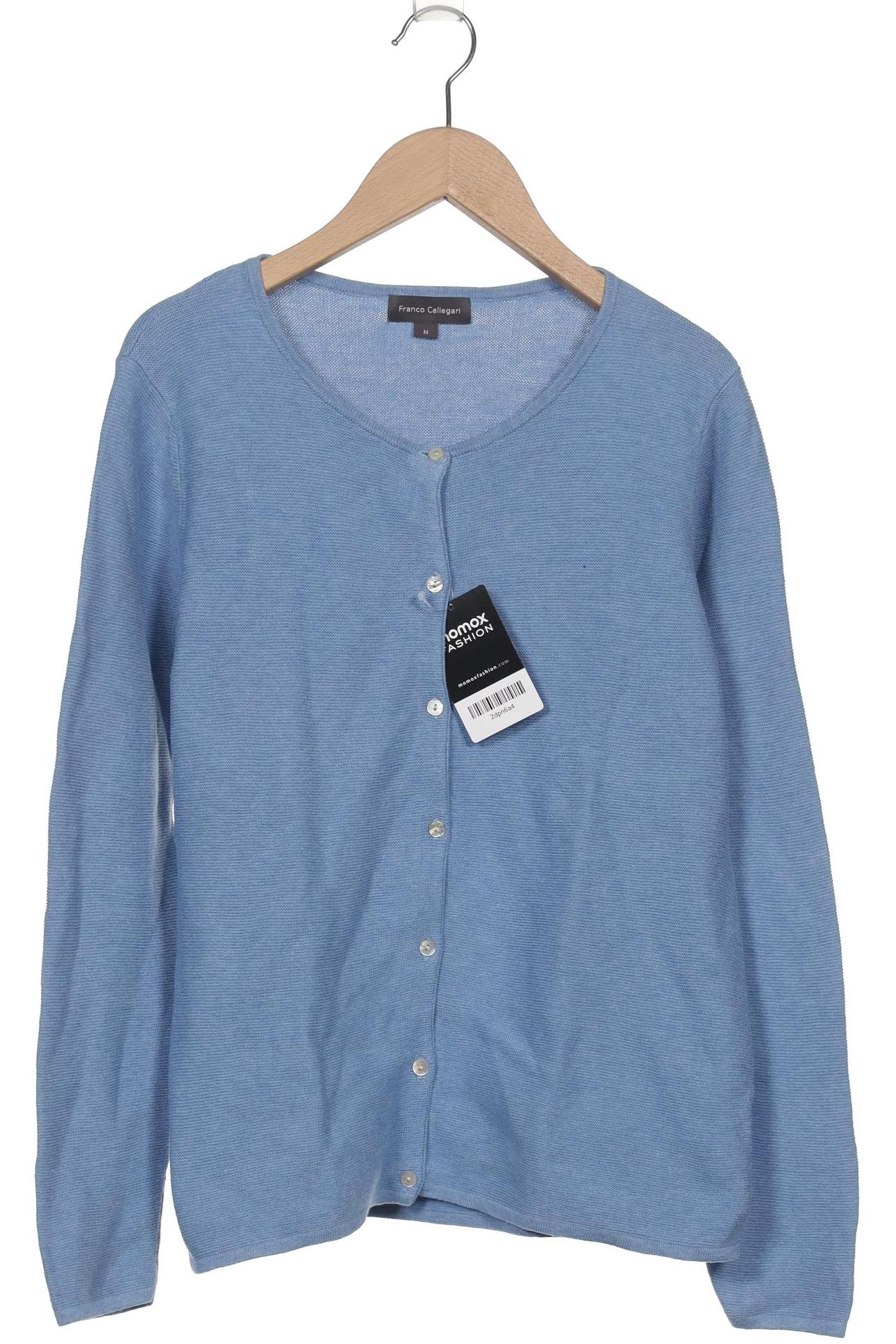 

Franco Callegari Damen Strickjacke, blau, Gr. 38