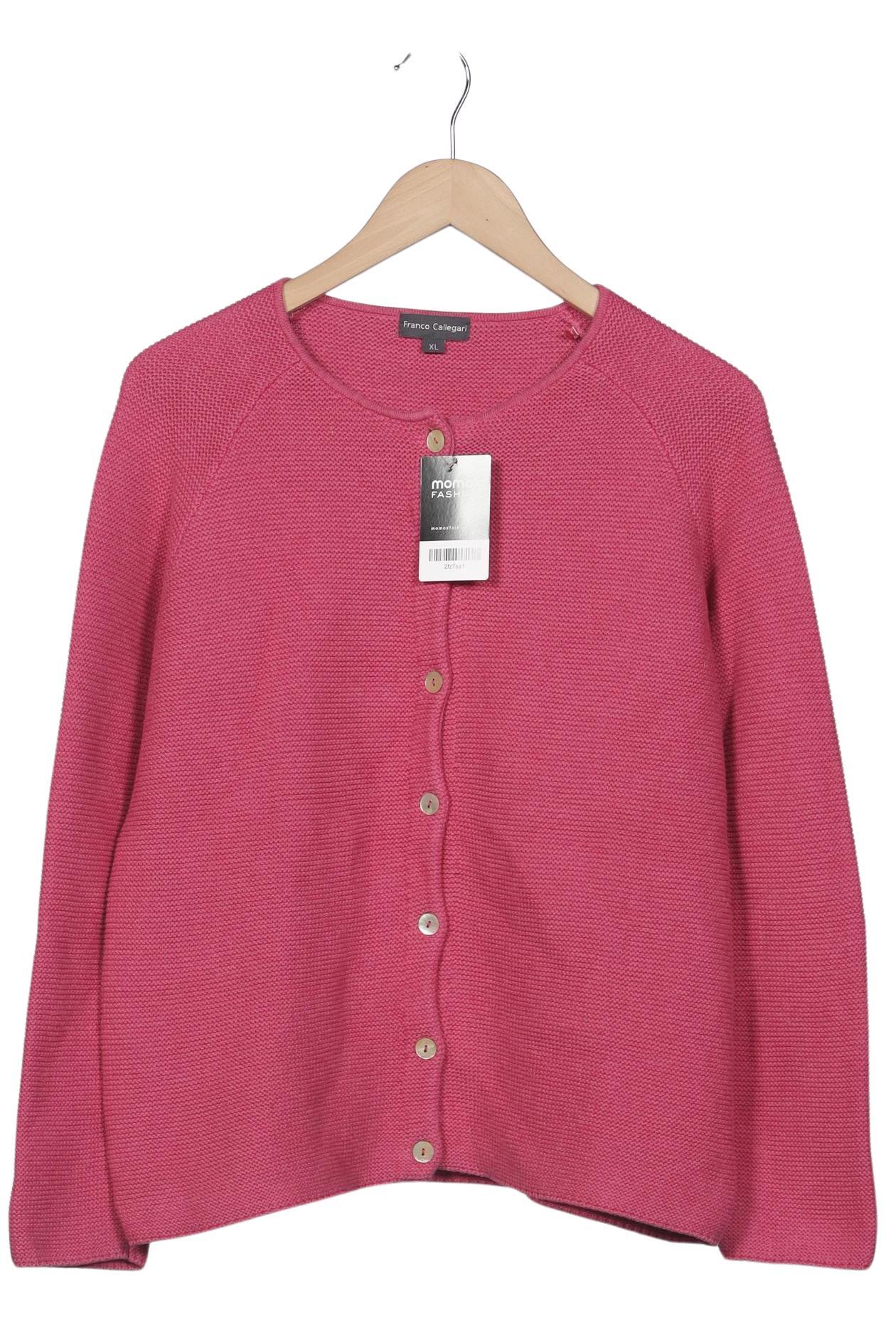

Franco Callegari Damen Strickjacke, pink, Gr. 44