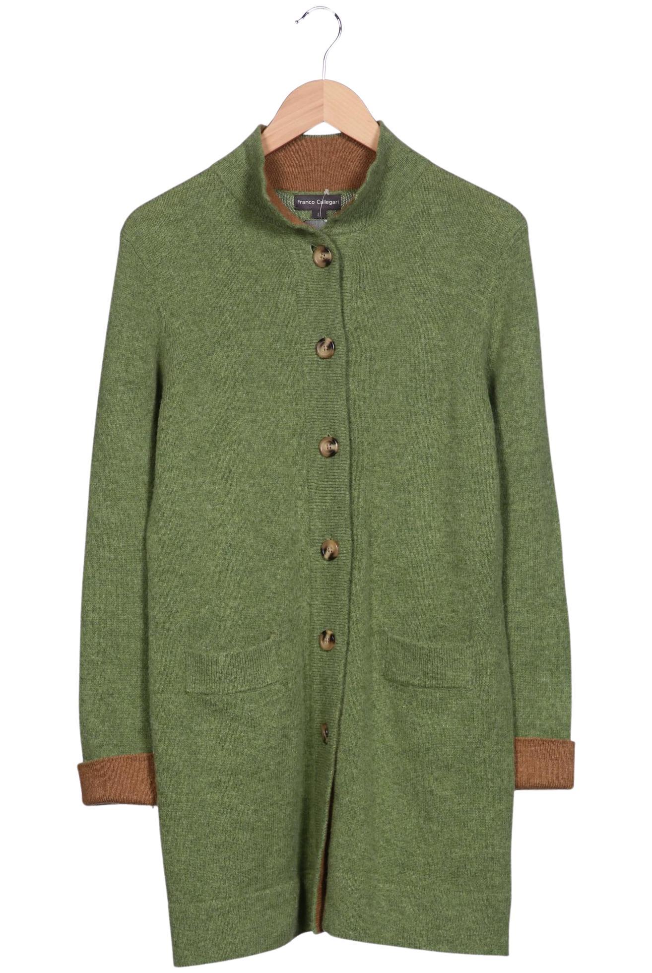 

Franco Callegari Damen Strickjacke, grün, Gr. 42