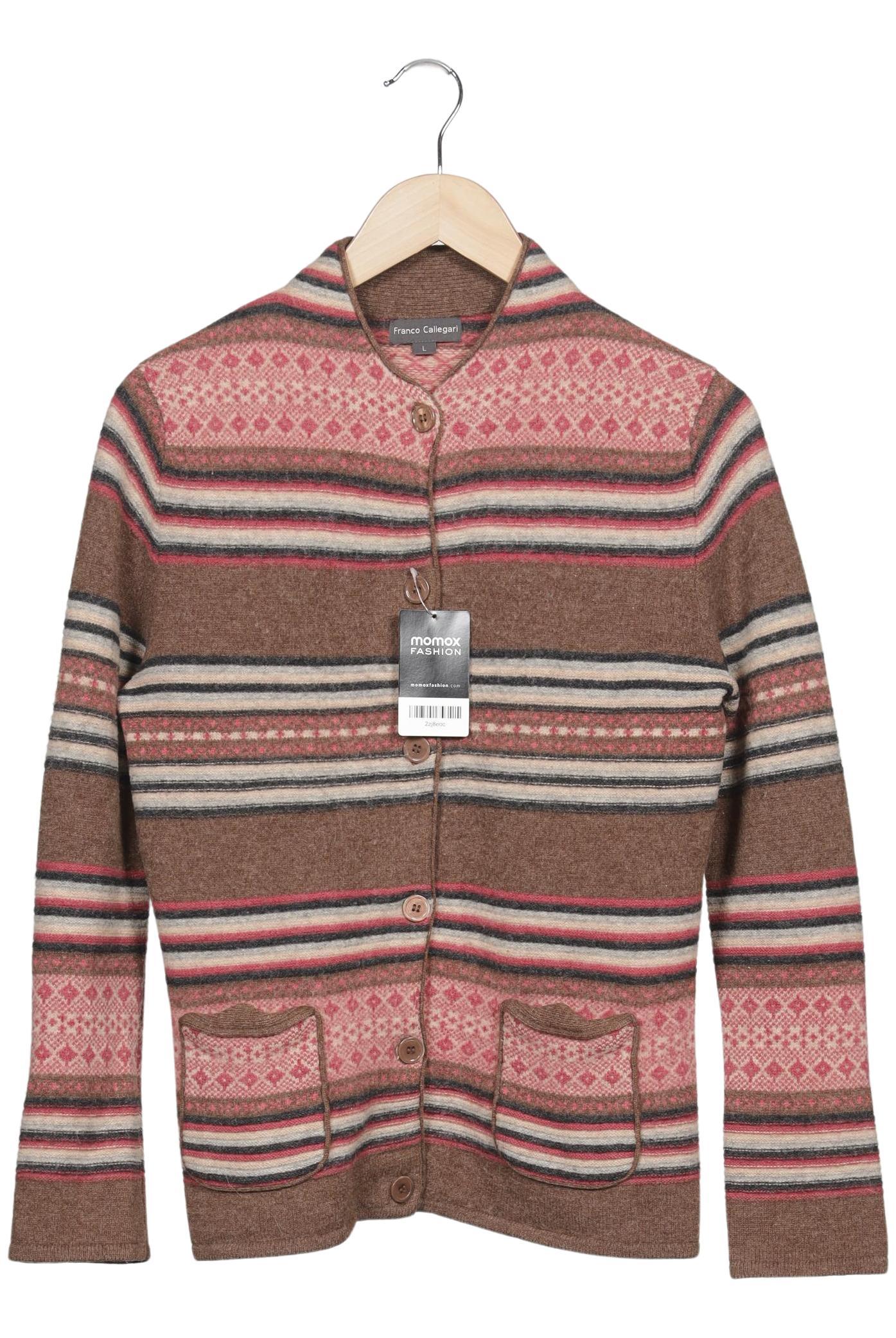 

Franco Callegari Damen Strickjacke, mehrfarbig, Gr. 42