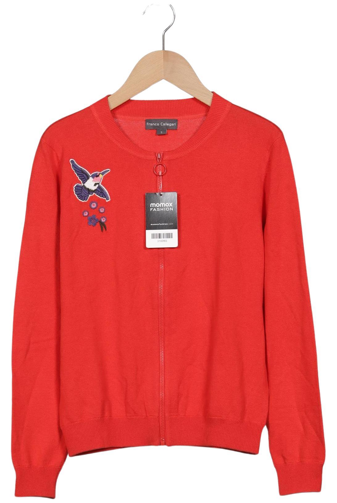 

Franco Callegari Damen Strickjacke, rot, Gr. 36