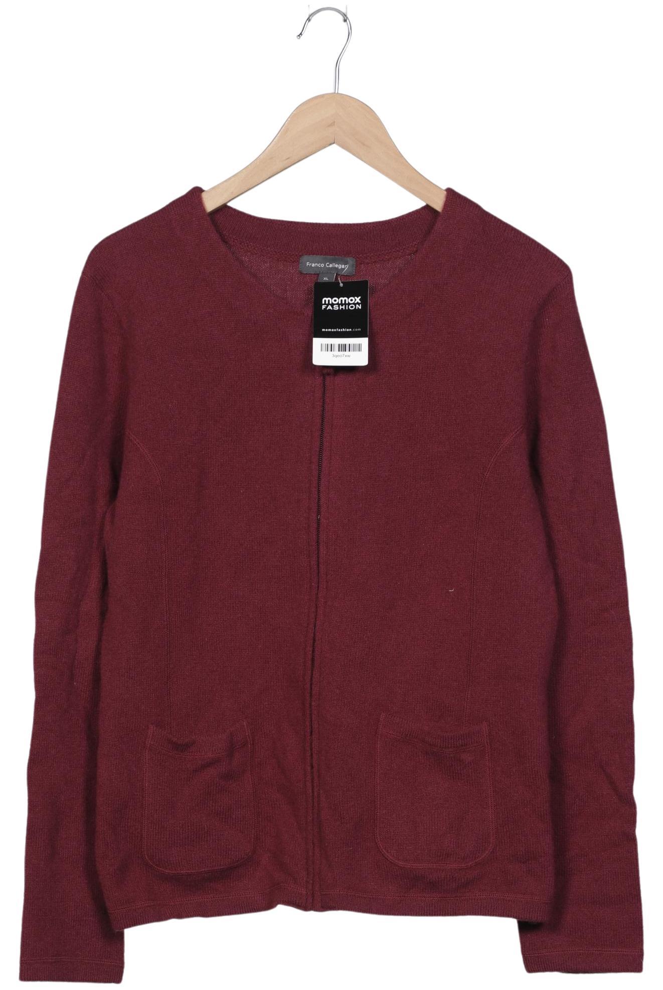 

Franco Callegari Damen Strickjacke, bordeaux, Gr. 44
